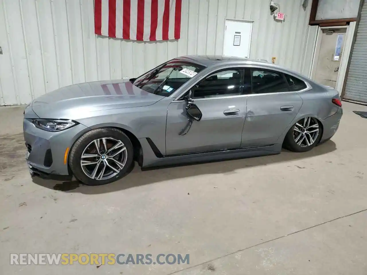 1 Photograph of a damaged car WBA73AV08RFT32344 BMW 4 SERIES 2024