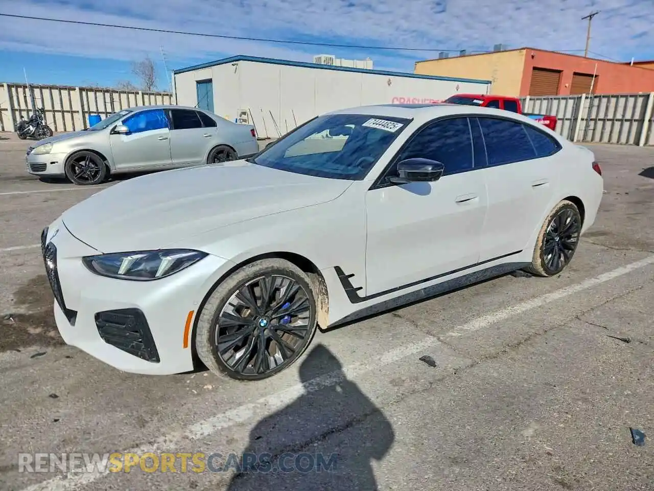 1 Photograph of a damaged car WBA23FB04SFT80179 BMW 4 SERIES 2025