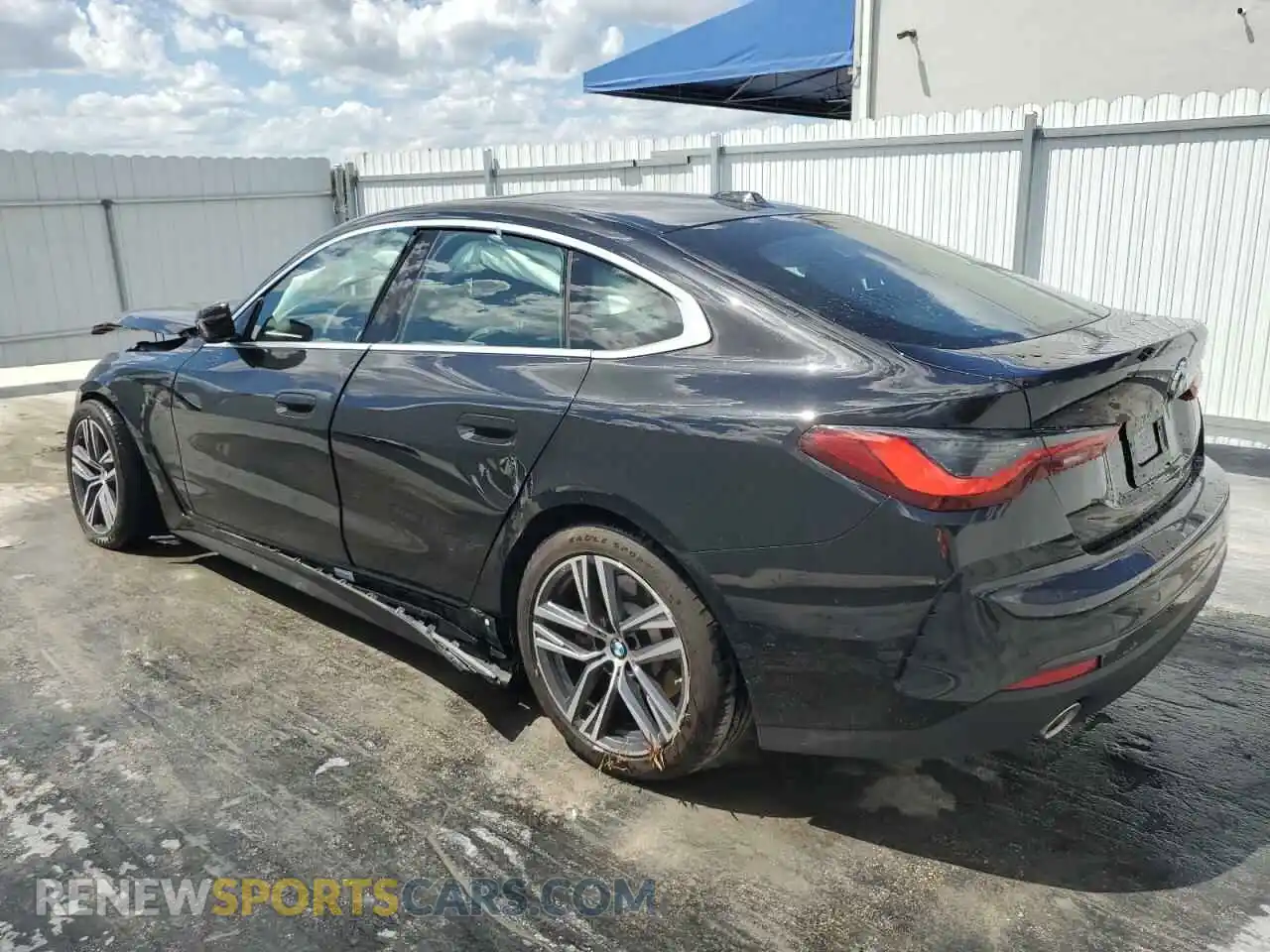 2 Photograph of a damaged car WBA23FB07SFT88521 BMW 4 SERIES 2025