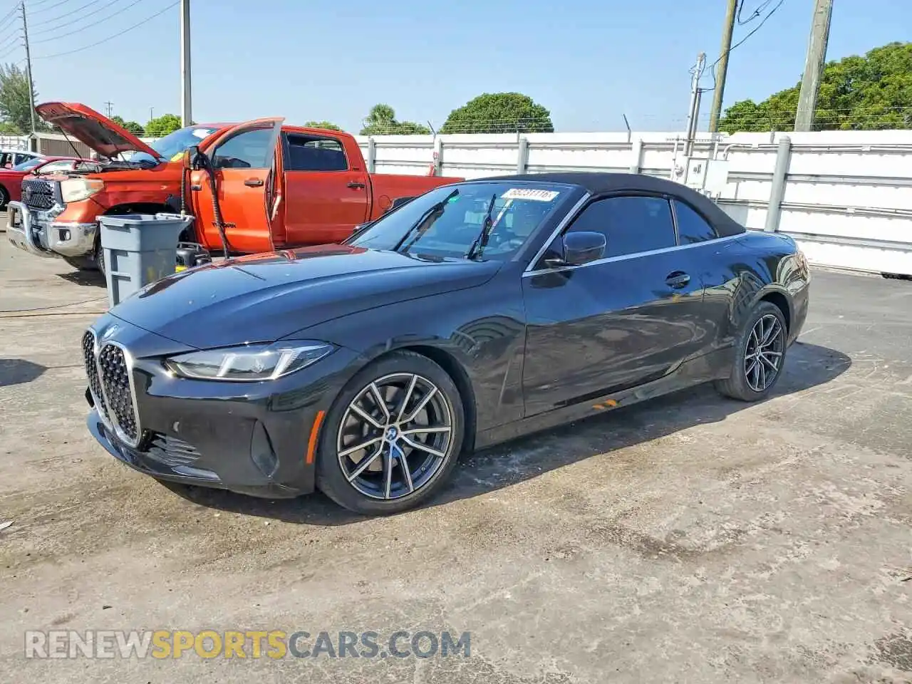 1 Photograph of a damaged car WBA33DB00SCT37470 BMW 4 SERIES 2025