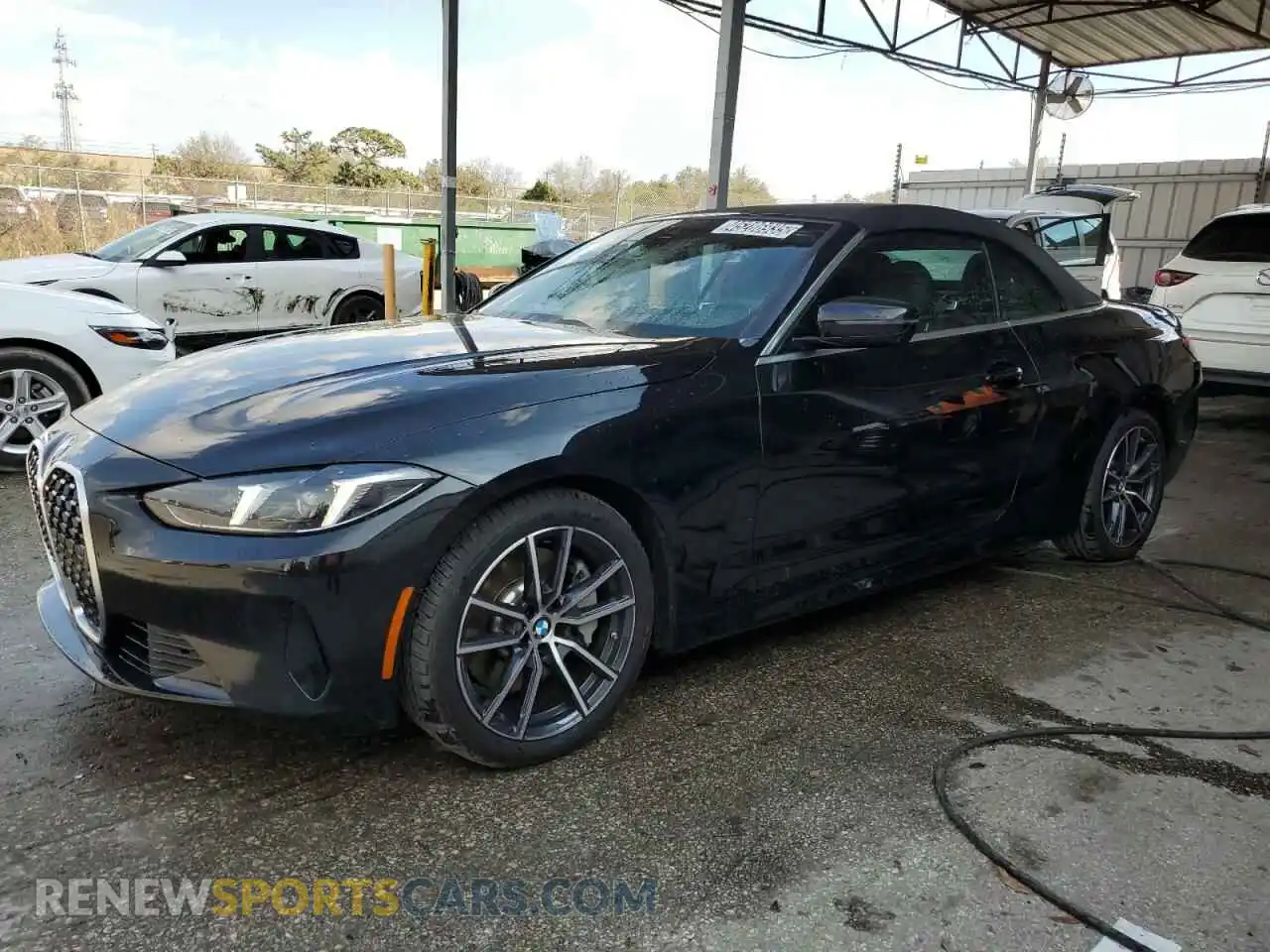 1 Photograph of a damaged car WBA33DB02SCT66047 BMW 4 SERIES 2025