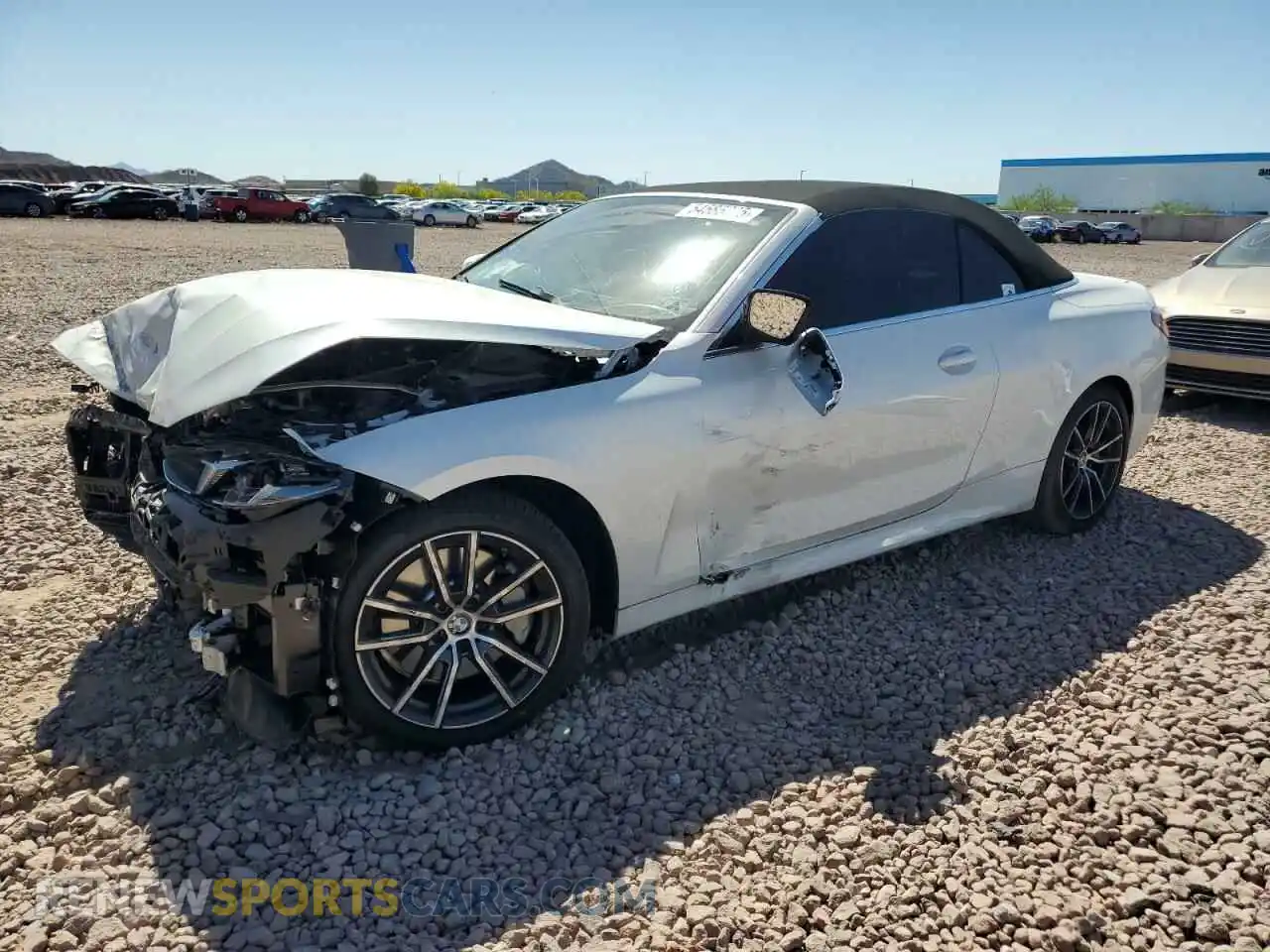 1 Photograph of a damaged car WBA33DB04SCU13773 BMW 4 SERIES 2025