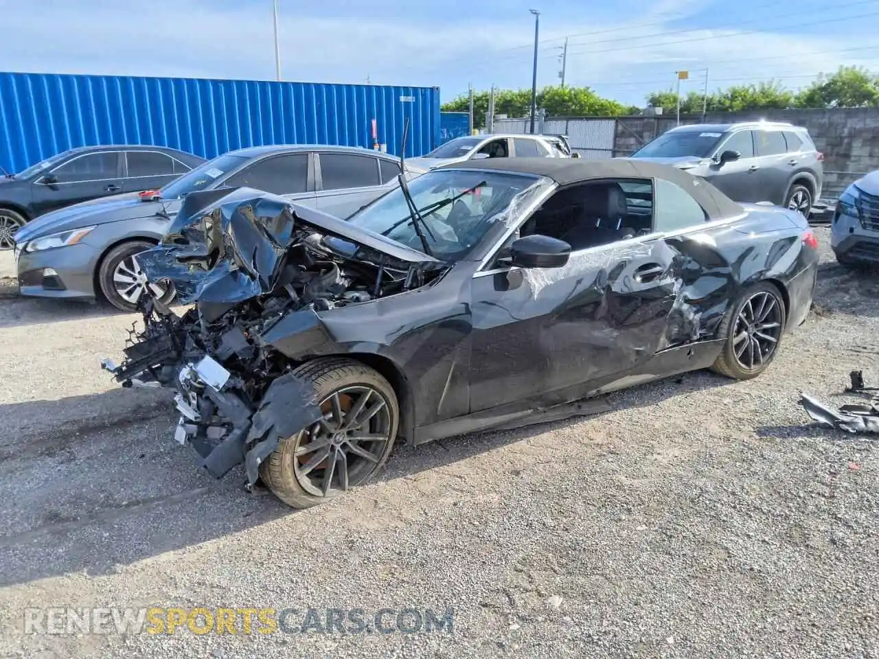 1 Photograph of a damaged car WBA33DB05SCS16725 BMW 4 SERIES 2025