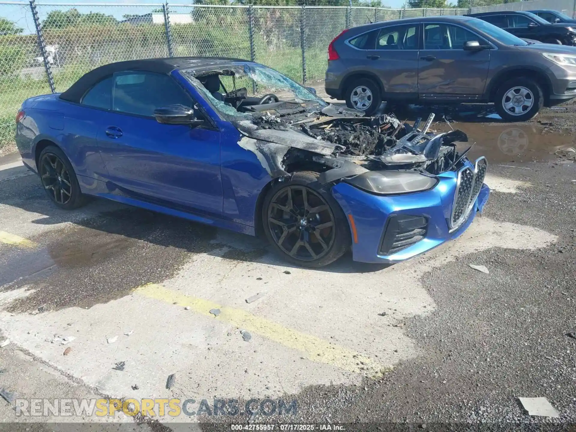 1 Photograph of a damaged car WBA33DB07SCT88352 BMW 4 SERIES 2025