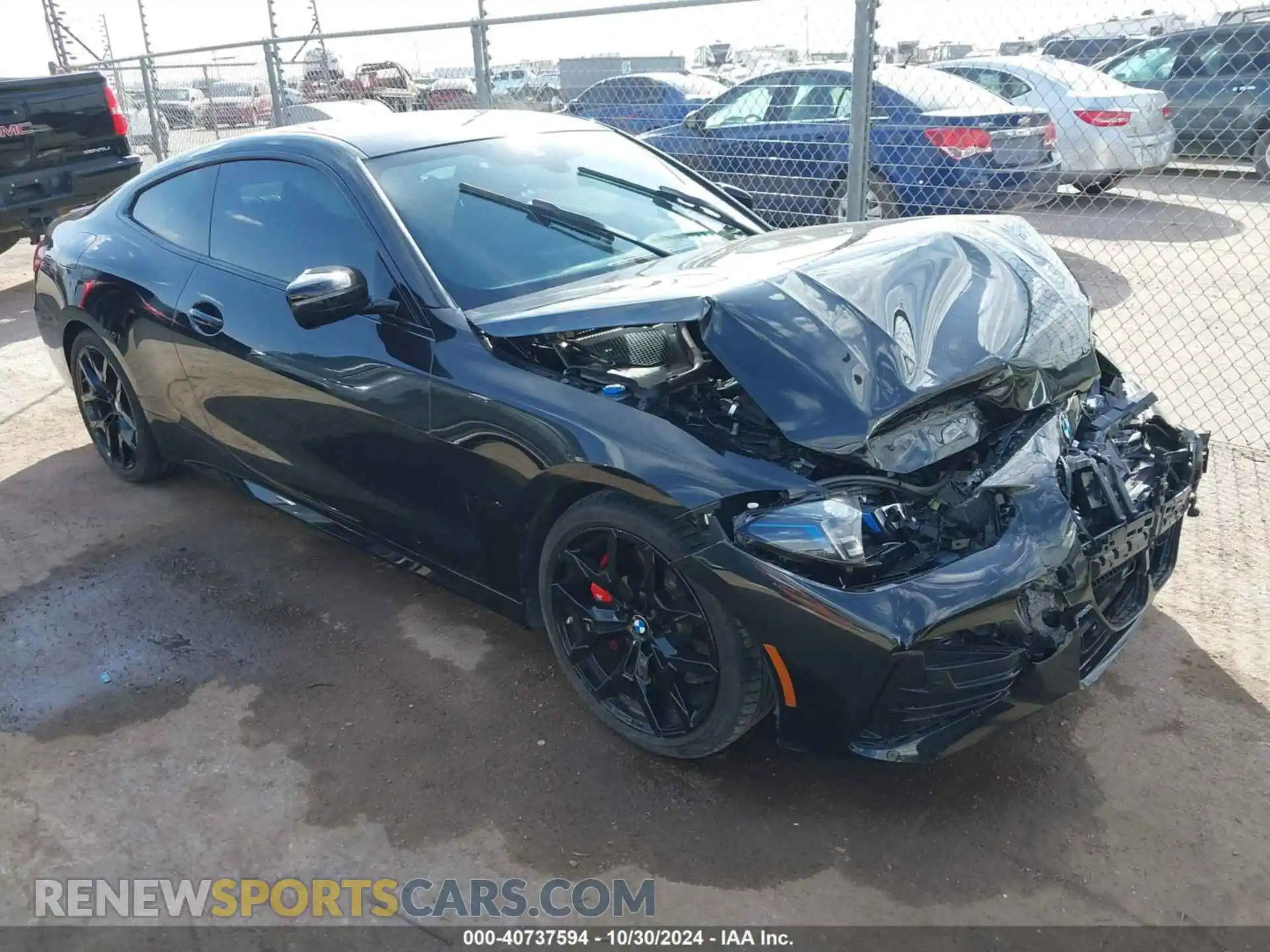 1 Photograph of a damaged car WBA43DA02SCS53656 BMW 4 SERIES 2025