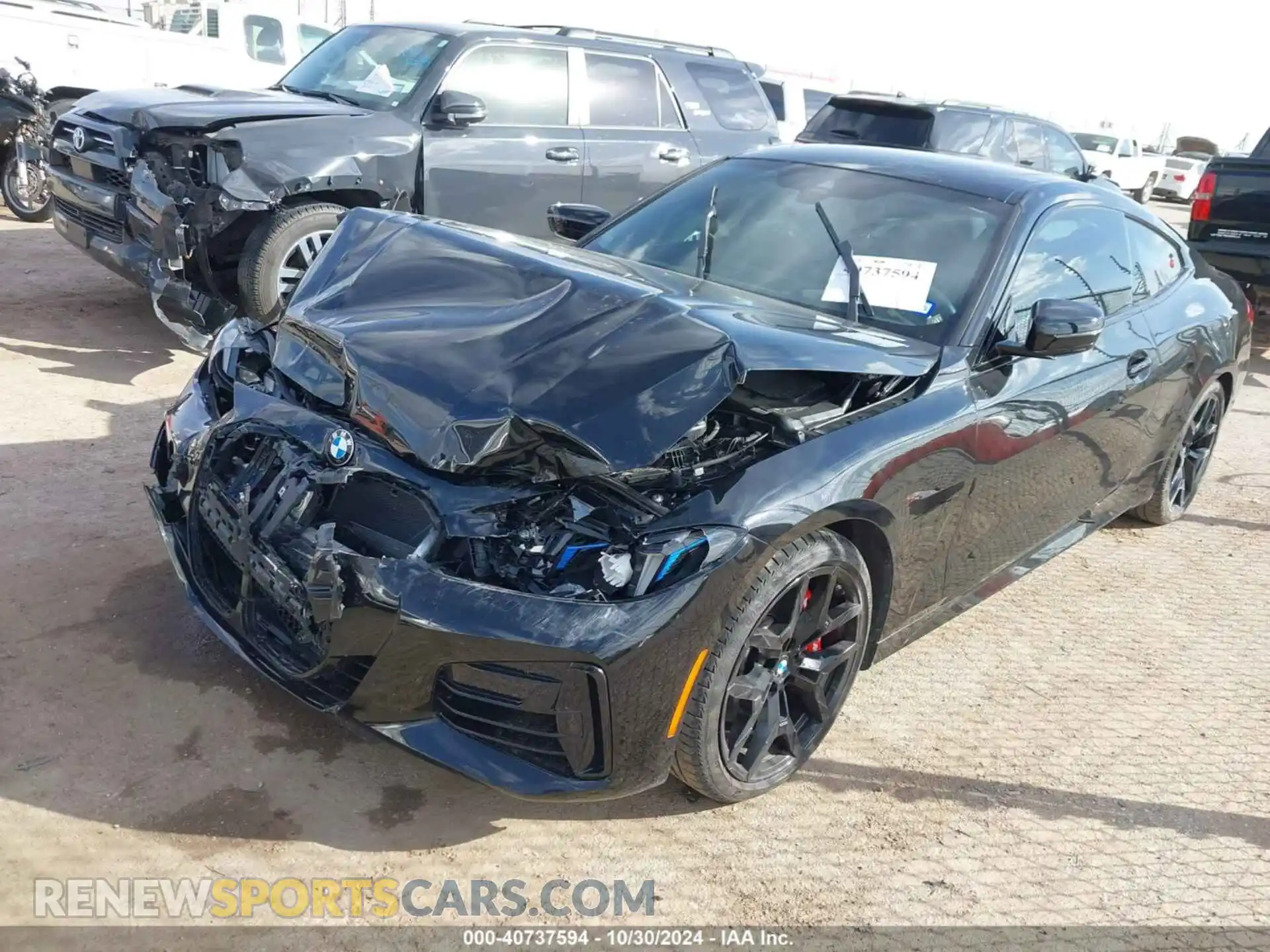 2 Photograph of a damaged car WBA43DA02SCS53656 BMW 4 SERIES 2025