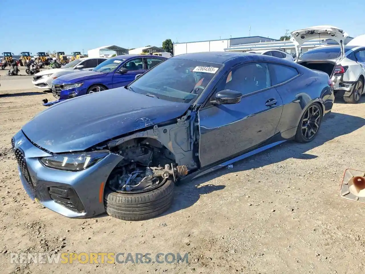 1 Photograph of a damaged car WBA43DA05SCS92208 BMW 4 SERIES 2025