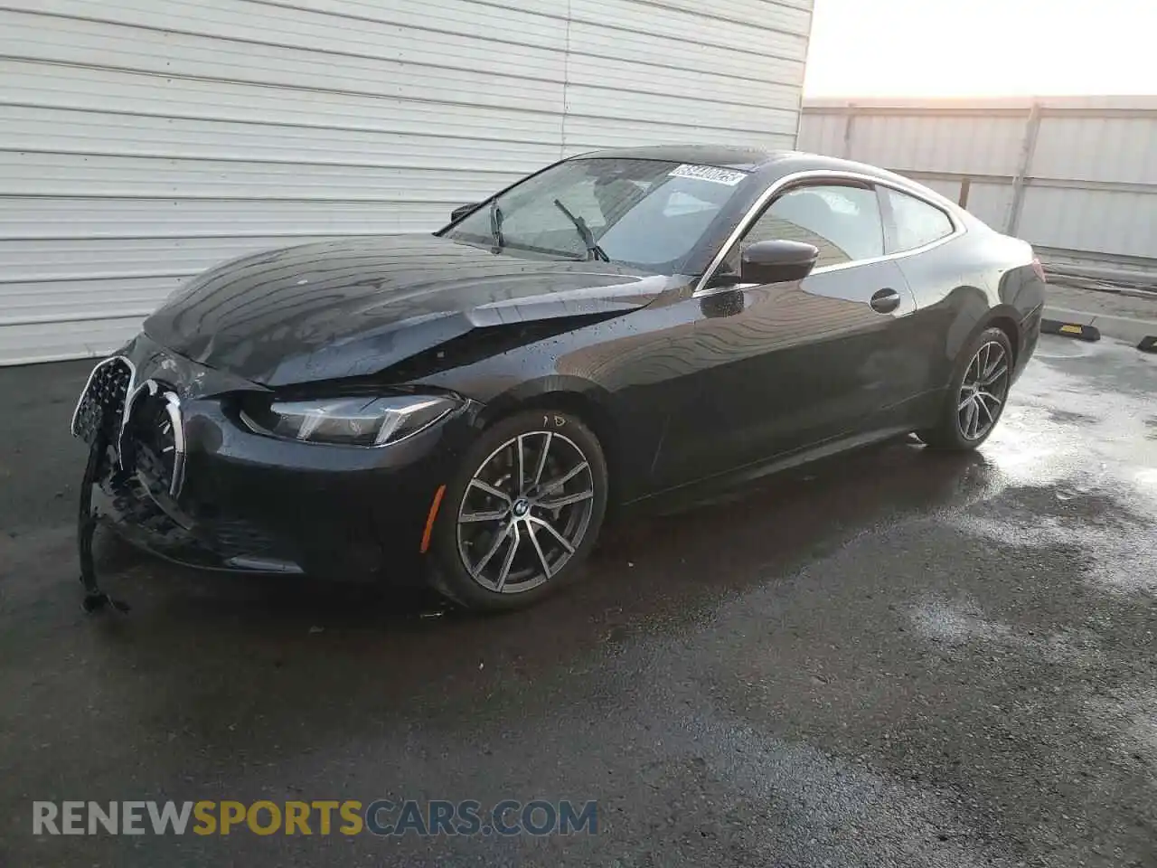 1 Photograph of a damaged car WBA43DA0XSCS78689 BMW 4 SERIES 2025