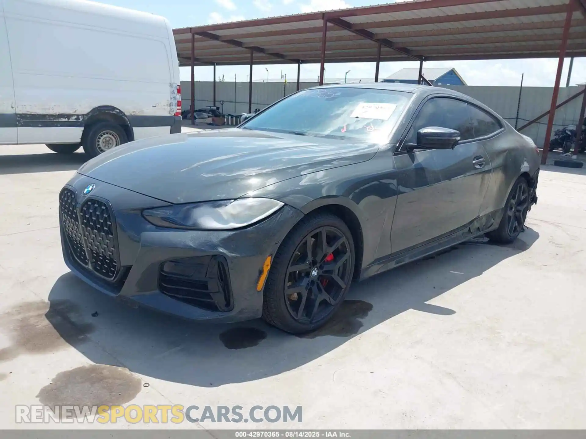 2 Photograph of a damaged car WBA43DA0XSCT24568 BMW 4 SERIES 2025