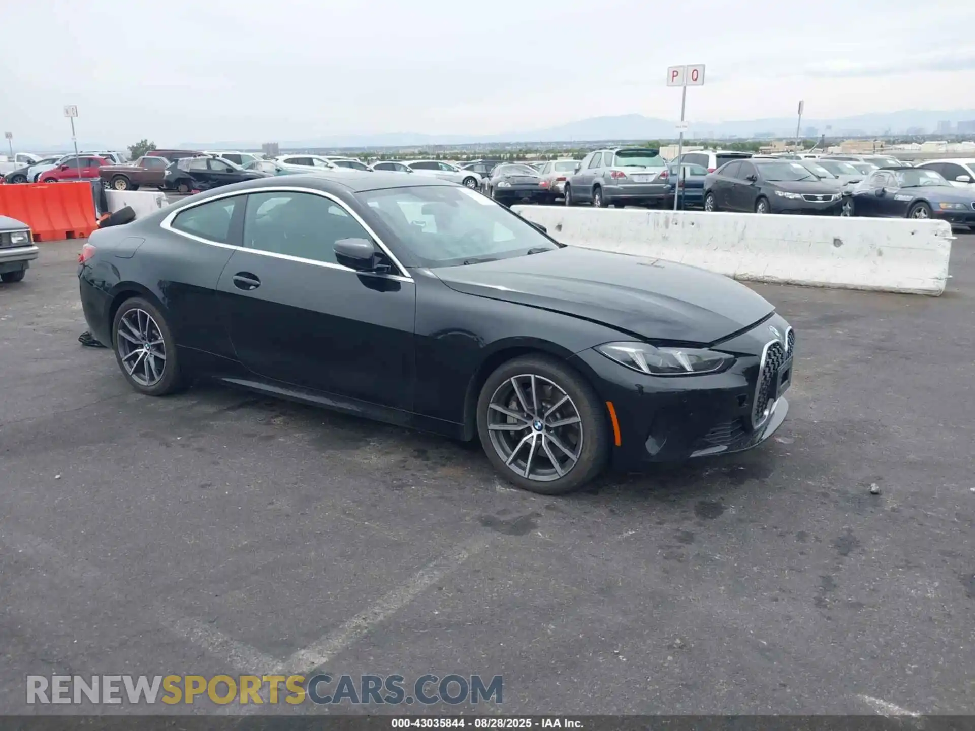 1 Photograph of a damaged car WBA63DA04SCS87073 BMW 4 SERIES 2025