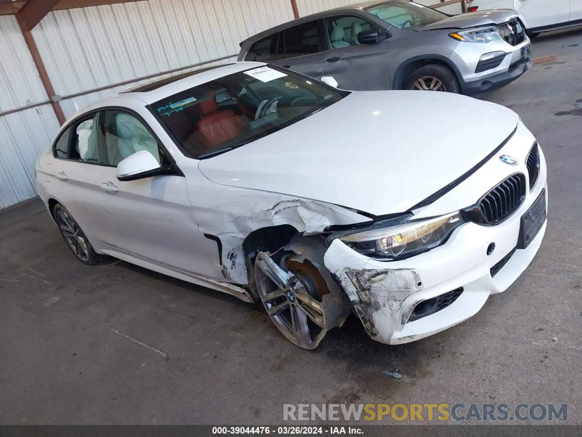 1 Photograph of a damaged car WBA4J1C58KBM18161 BMW 430I 2019