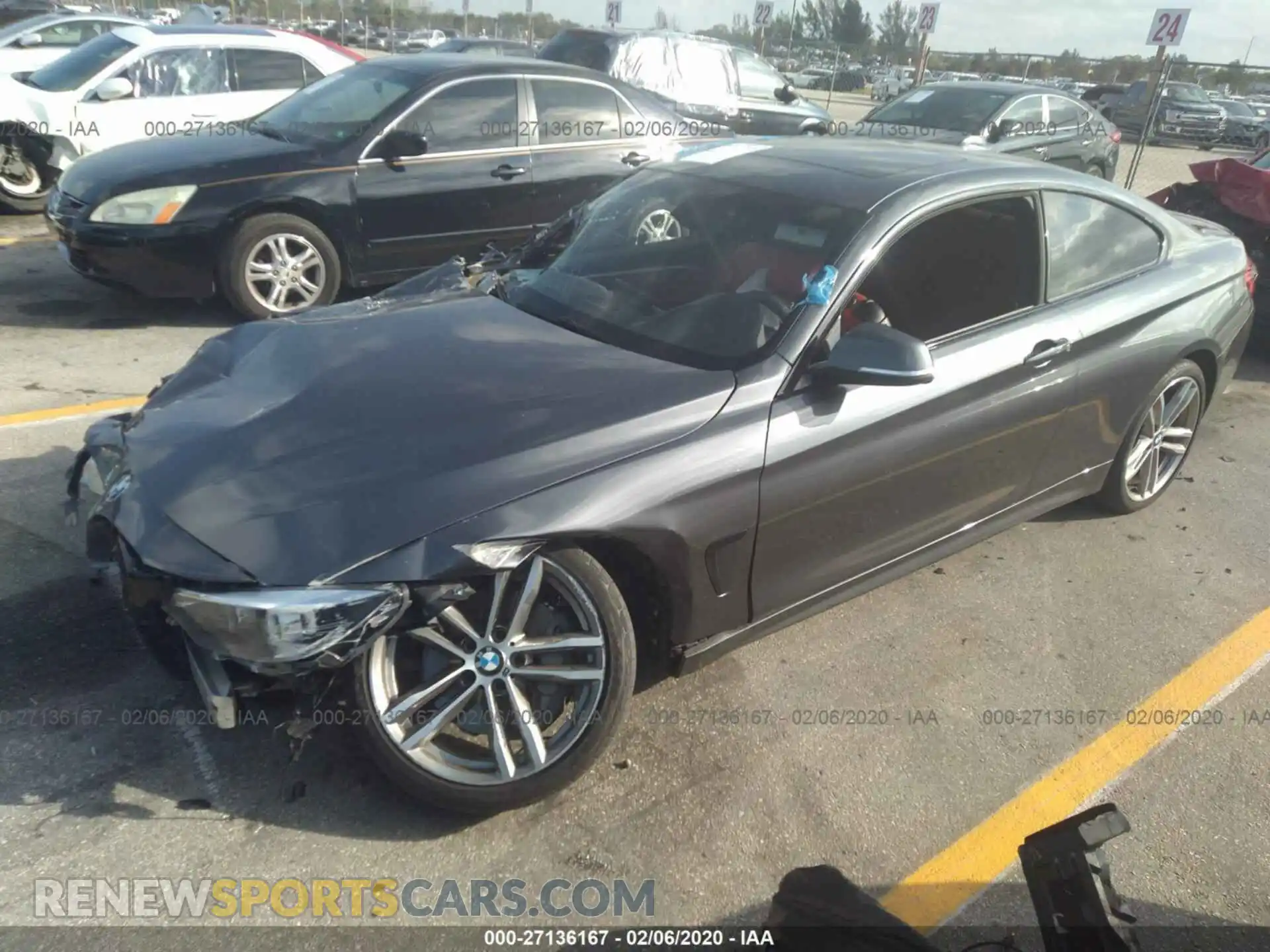 2 Photograph of a damaged car WBA4W3C50KAF92134 BMW 430I 2019