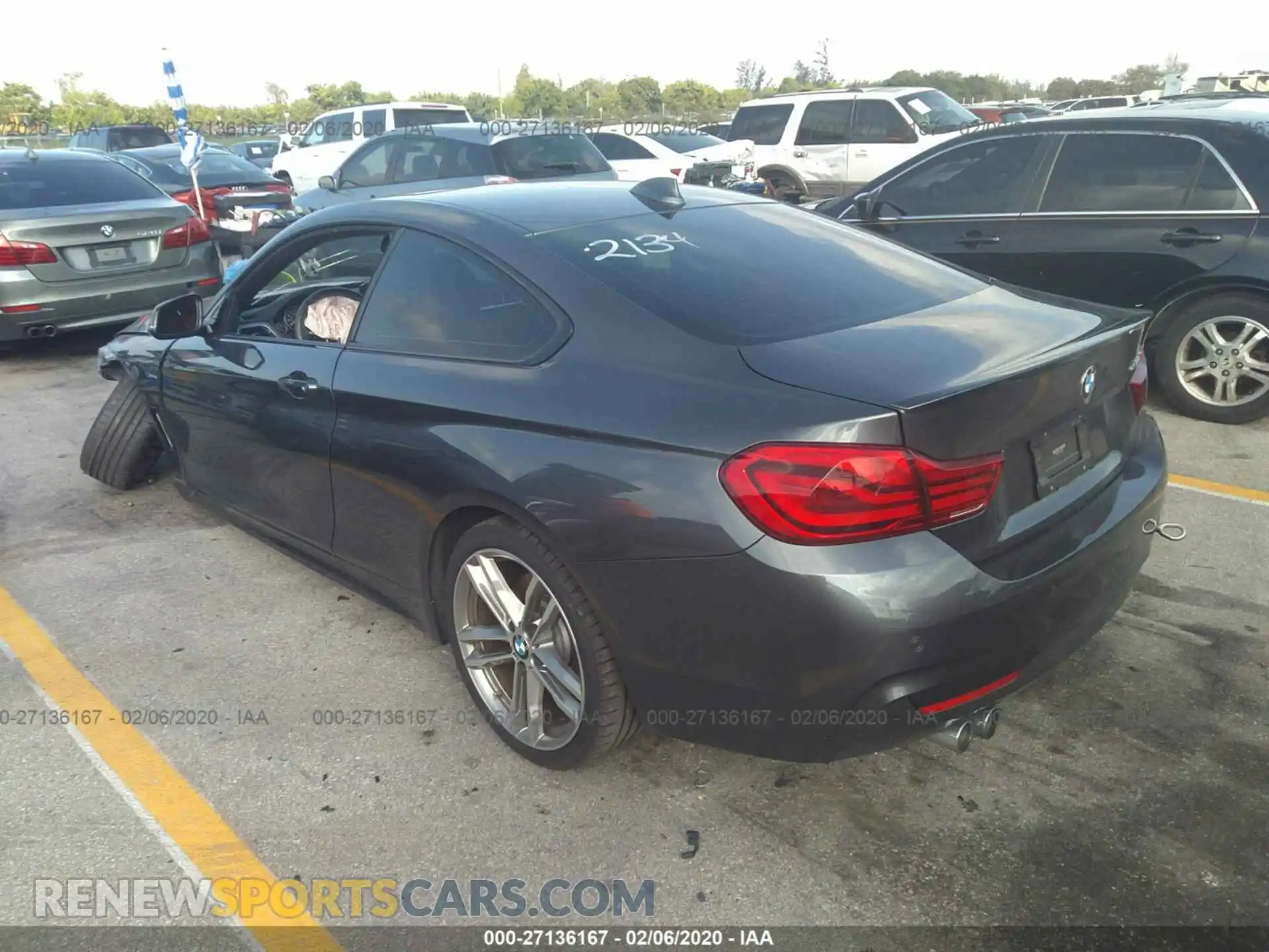 3 Photograph of a damaged car WBA4W3C50KAF92134 BMW 430I 2019