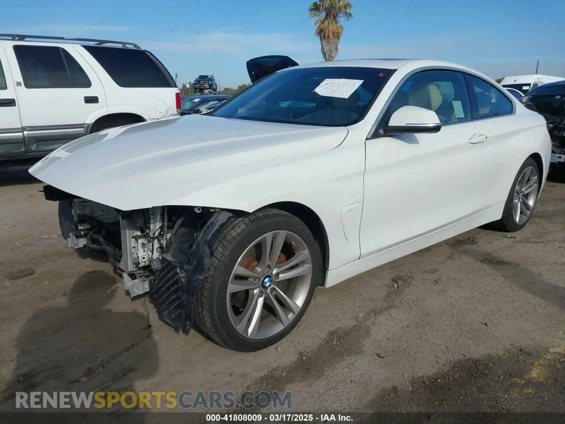 2 Photograph of a damaged car WBA4W3C53KAF92984 BMW 430I 2019