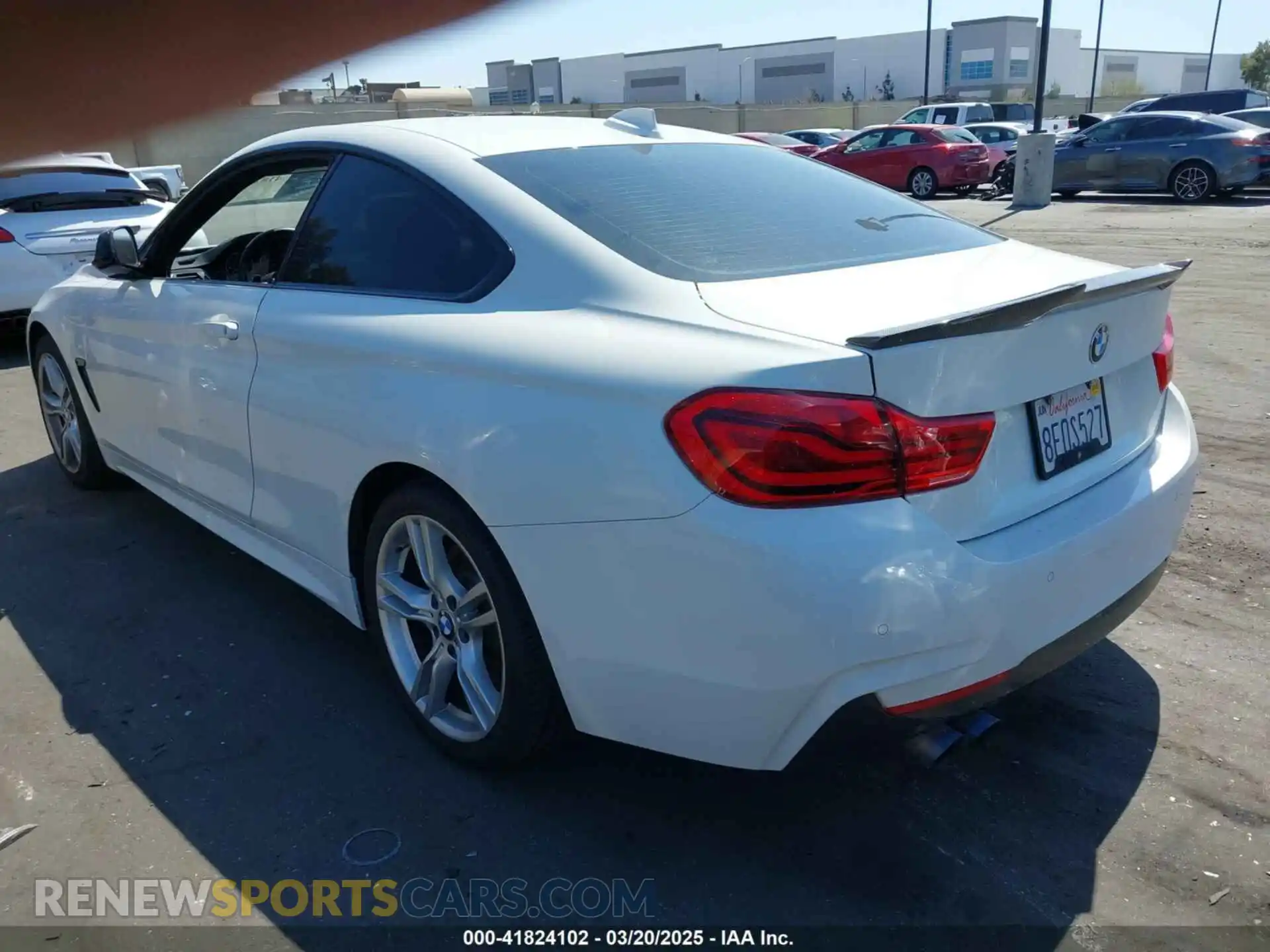 3 Фотография поврежденного автомобиля WBA4W3C55KAF91660 BMW 430I 2019