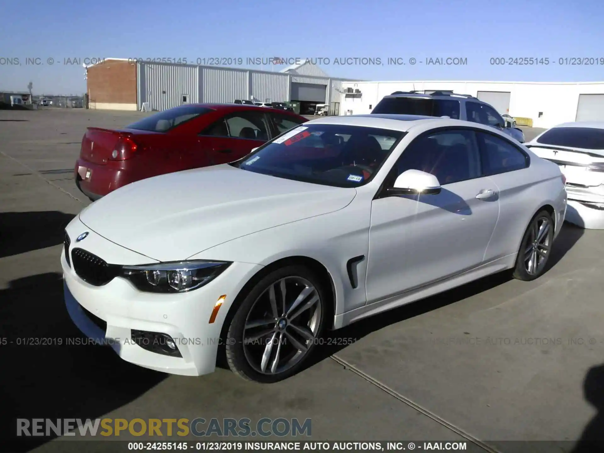 2 Photograph of a damaged car WBA4W3C5XKAF92593 BMW 430I 2019
