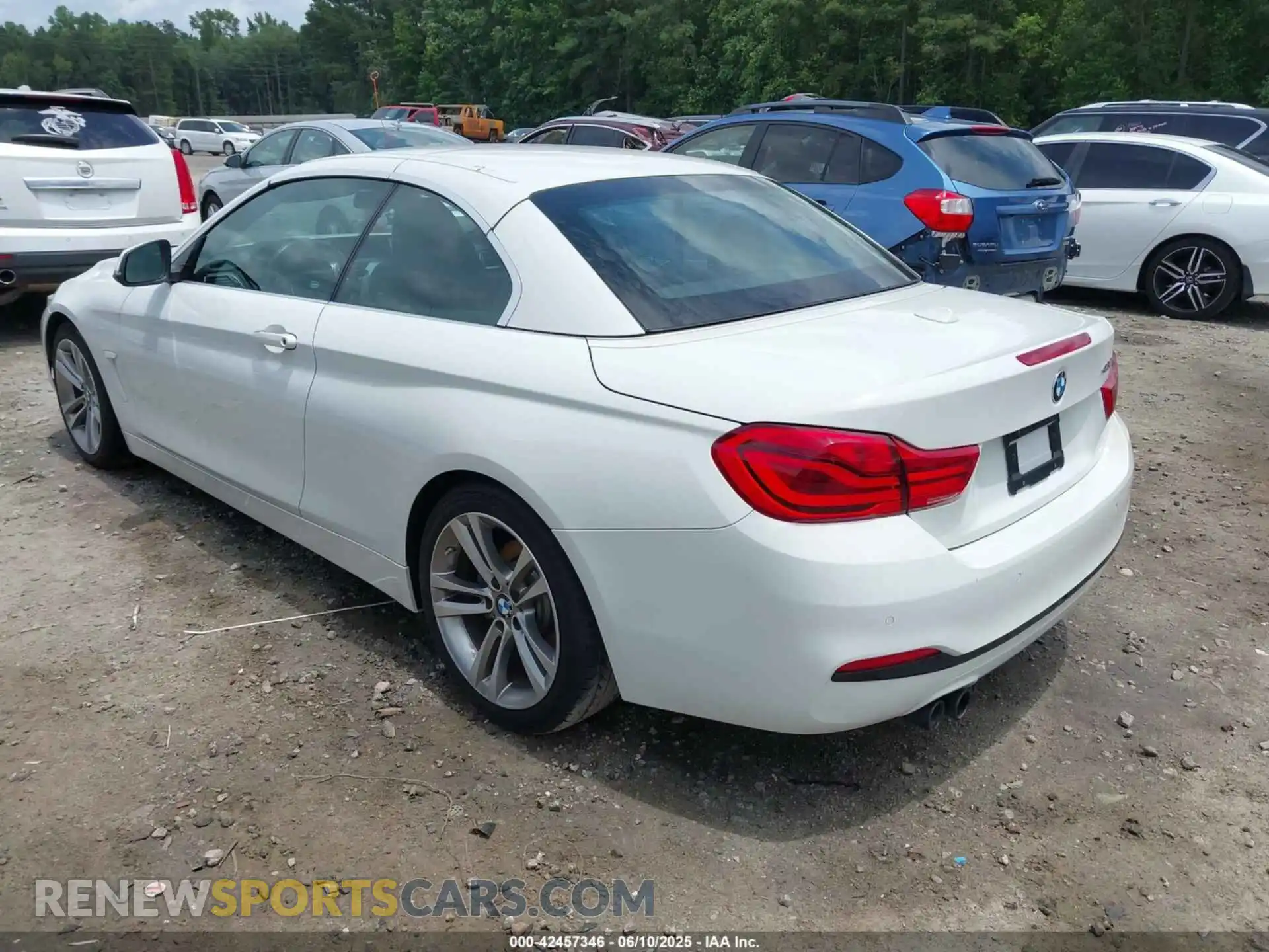 3 fotografías del automóvil dañado WBA4Z1C56KEE48642 BMW 430I 2019