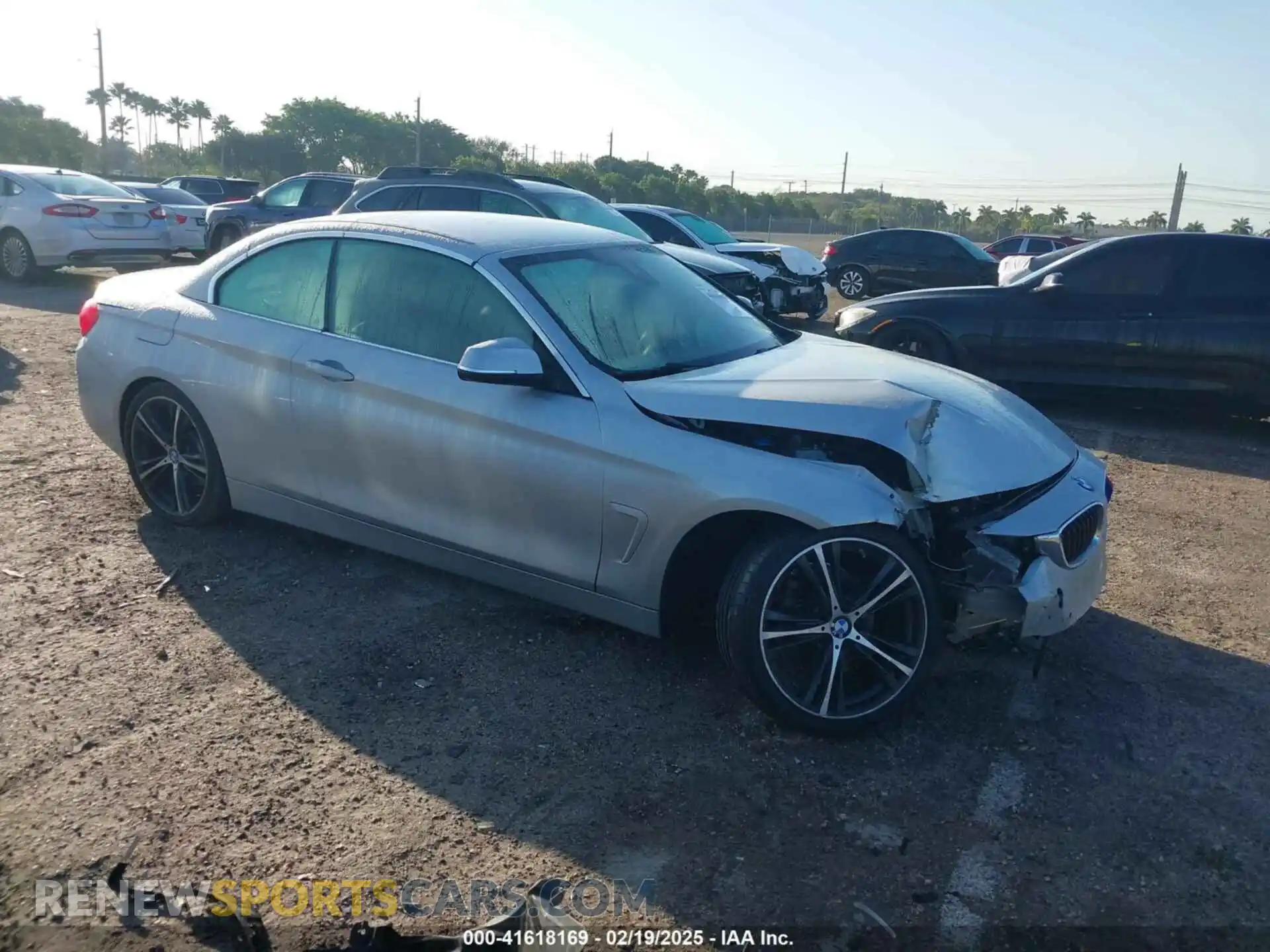 1 Photograph of a damaged car WBA4Z1C57KEE44535 BMW 430I 2019