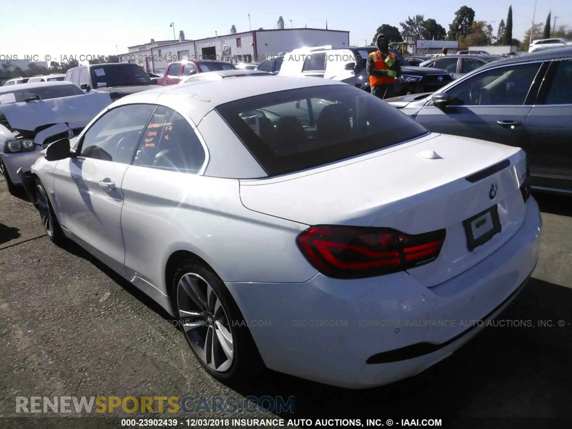 3 Photograph of a damaged car WBA4Z1C59KEE44696 Bmw 430i 2019