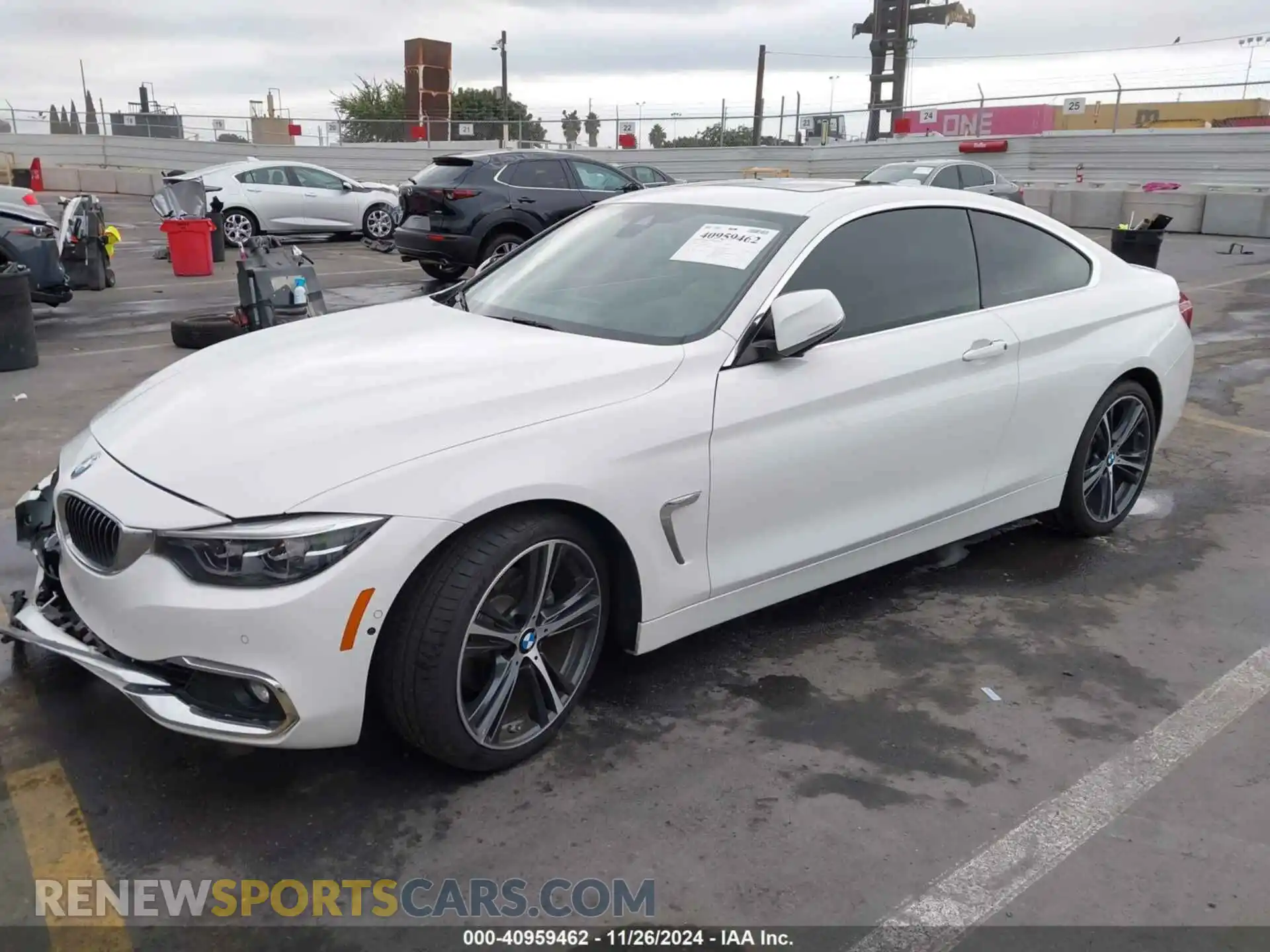 2 Photograph of a damaged car WBA4W3C00LFH73419 BMW 430I 2020