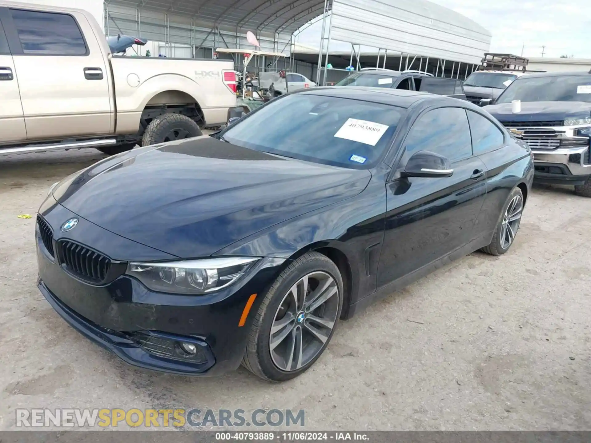 2 Фотография поврежденного автомобиля WBA4W3C09LAG91735 BMW 430I 2020