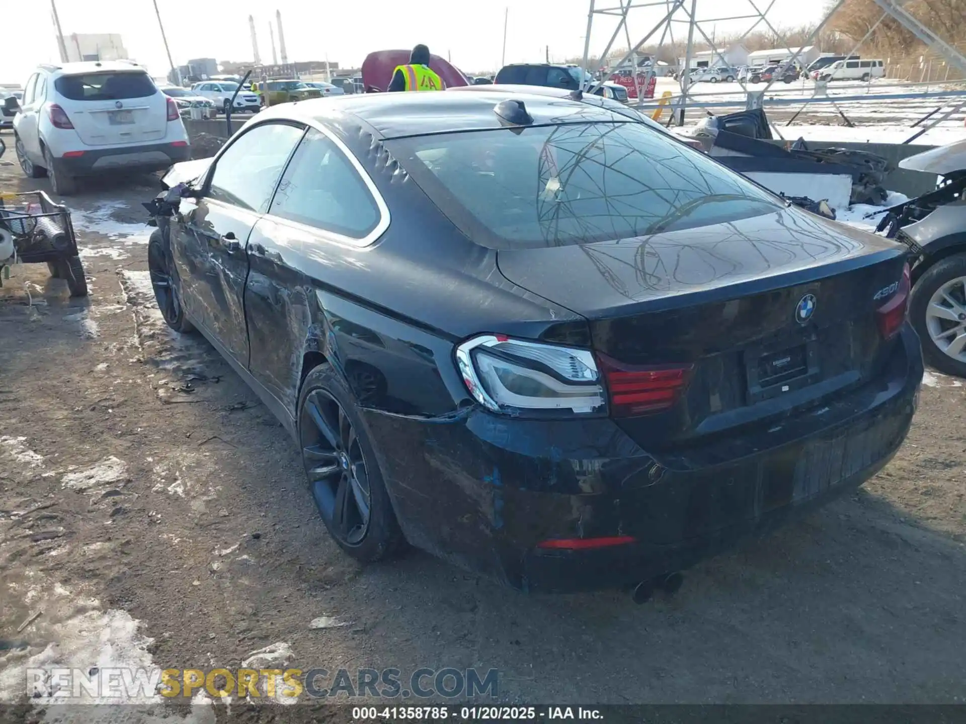 3 Photograph of a damaged car WBA4W5C03LFJ70943 BMW 430I 2020