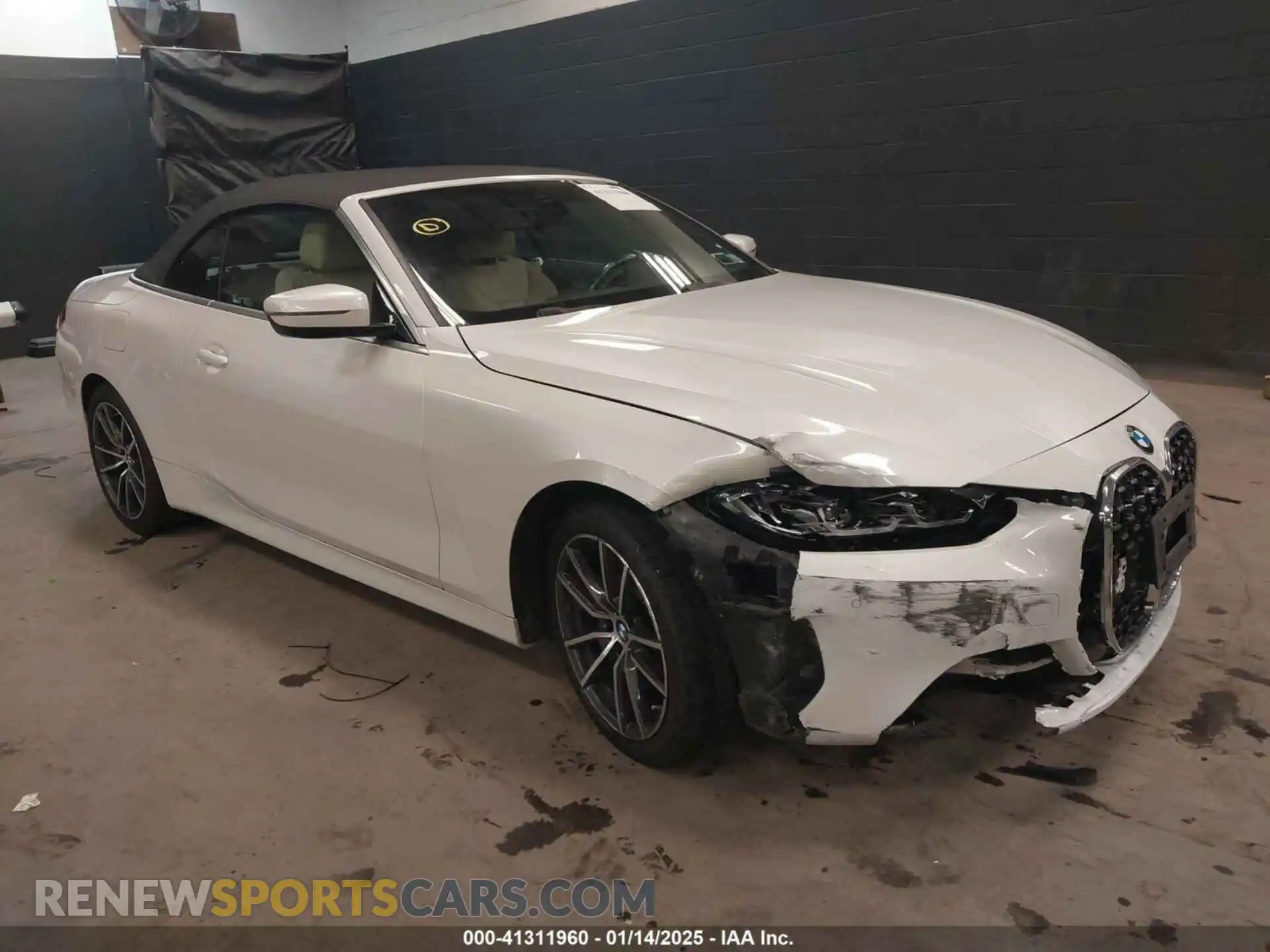 1 Photograph of a damaged car WBA23AT05MCG58726 BMW 430I 2021