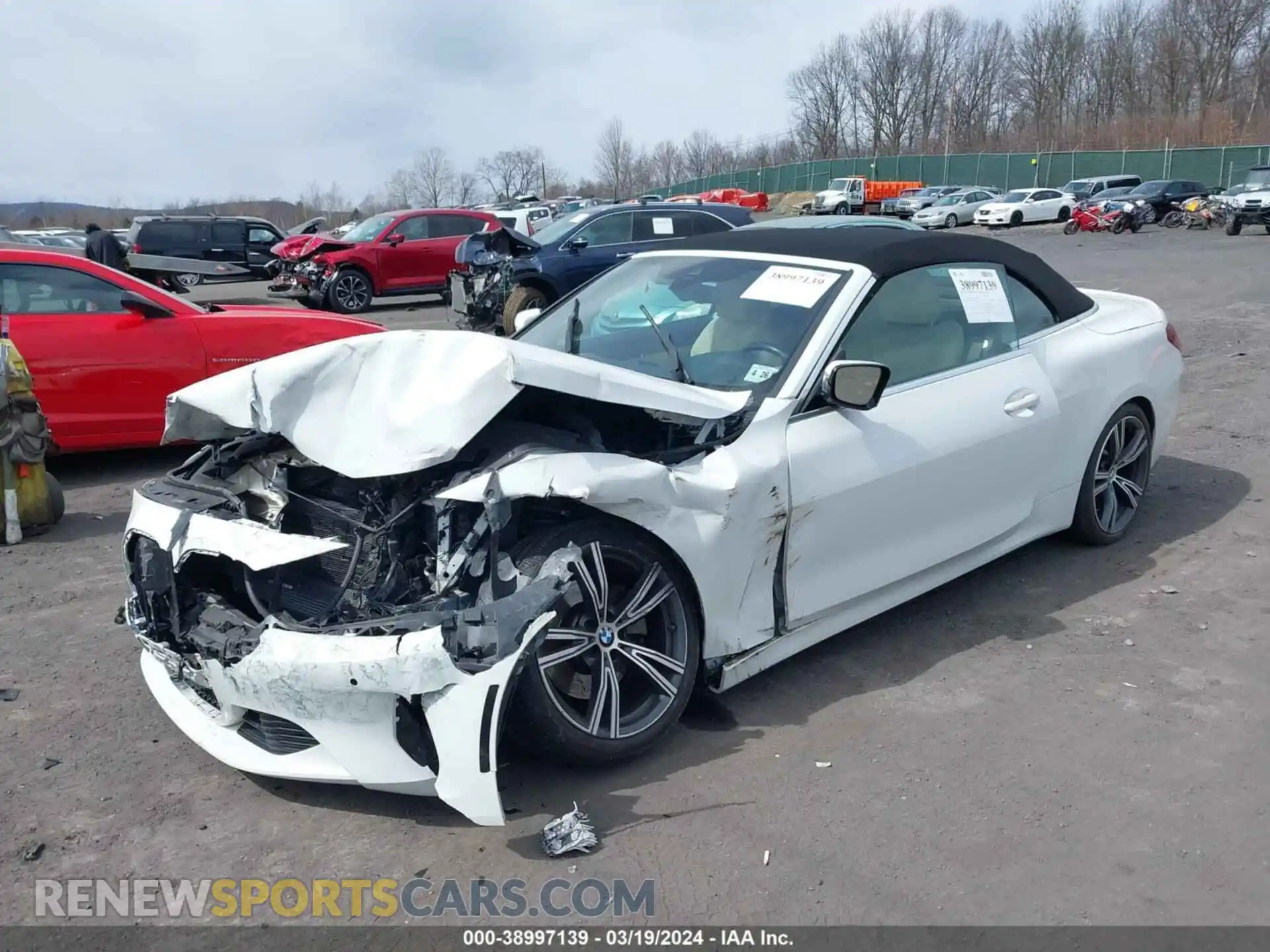 2 Photograph of a damaged car WBA23AT09MCH02386 BMW 430I 2021