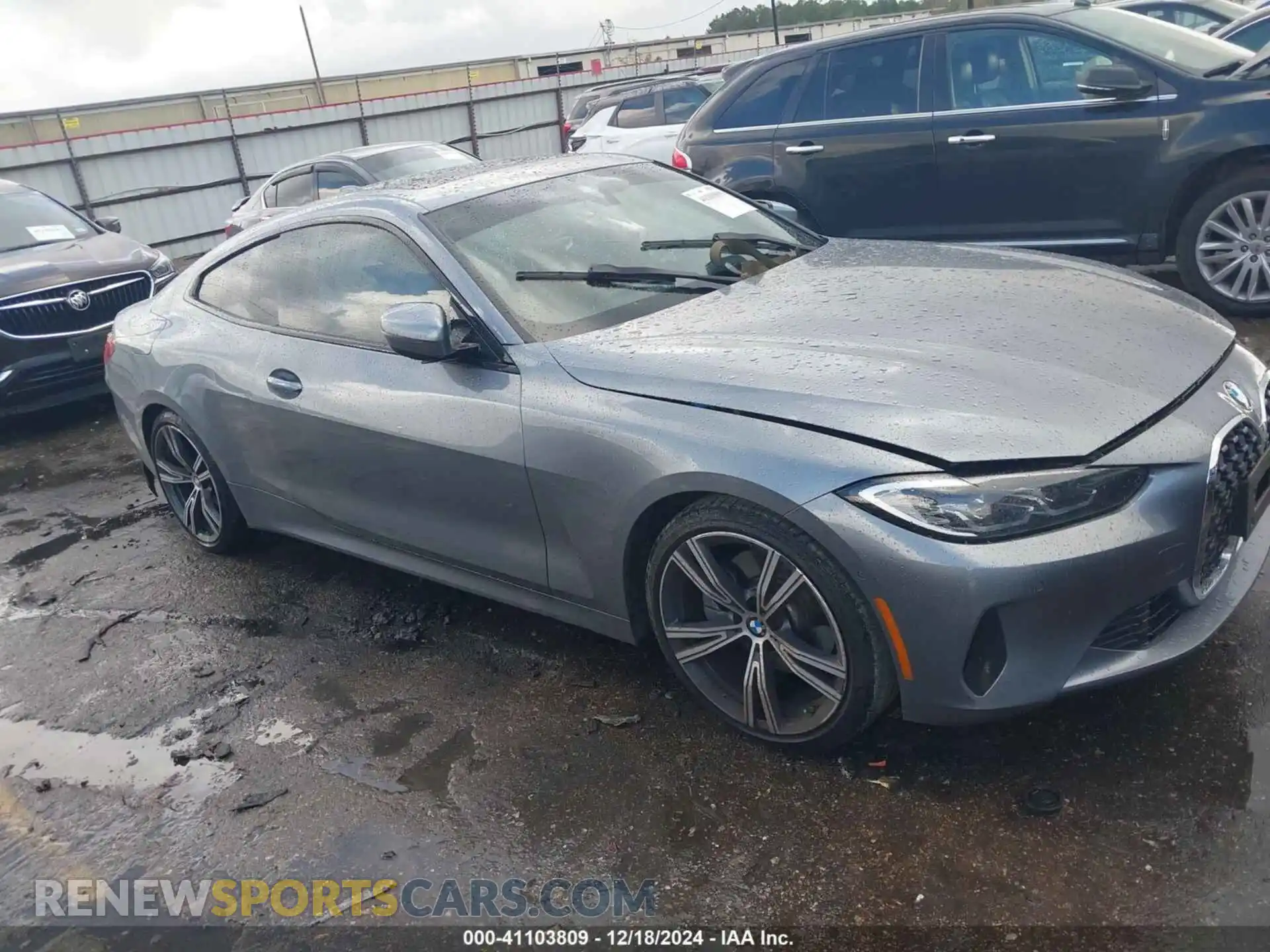 1 Photograph of a damaged car WBA53AP02MCG89651 BMW 430I 2021