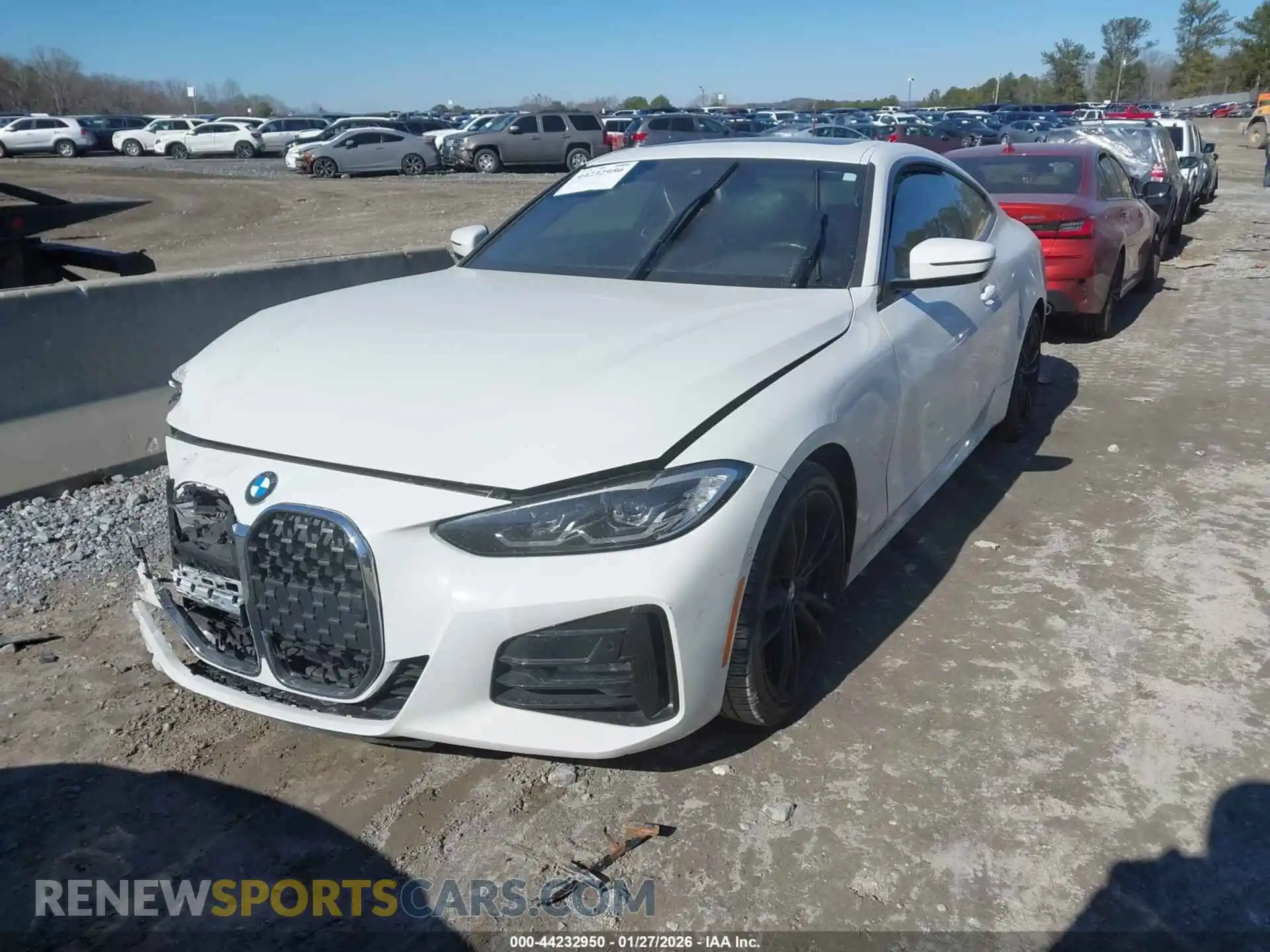 2 Photograph of a damaged car WBA53AP06MCG93461 BMW 430I 2021
