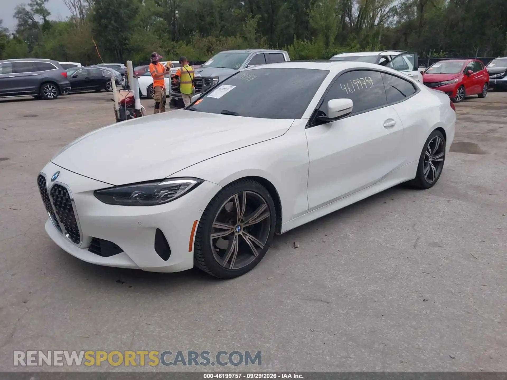 2 Photograph of a damaged car WBA53AP08MCF85455 BMW 430I 2021