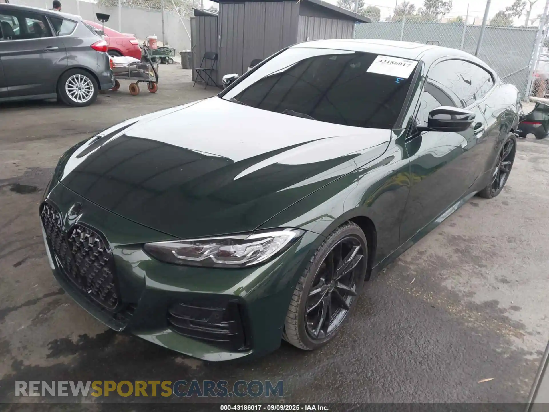 2 Photograph of a damaged car WBA53AP08MCG10631 BMW 430I 2021