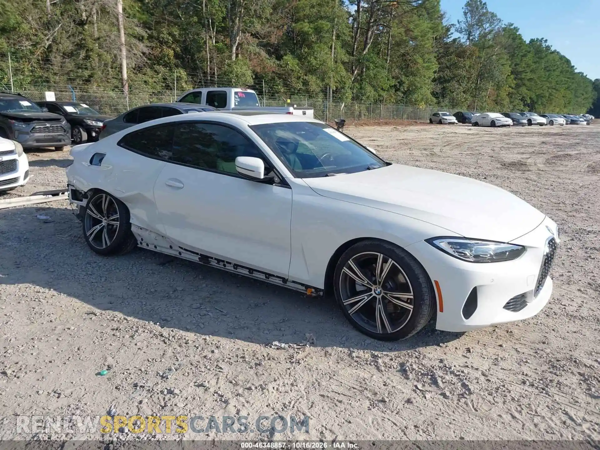 1 Photograph of a damaged car WBA53AP09MCF89191 BMW 430I 2021