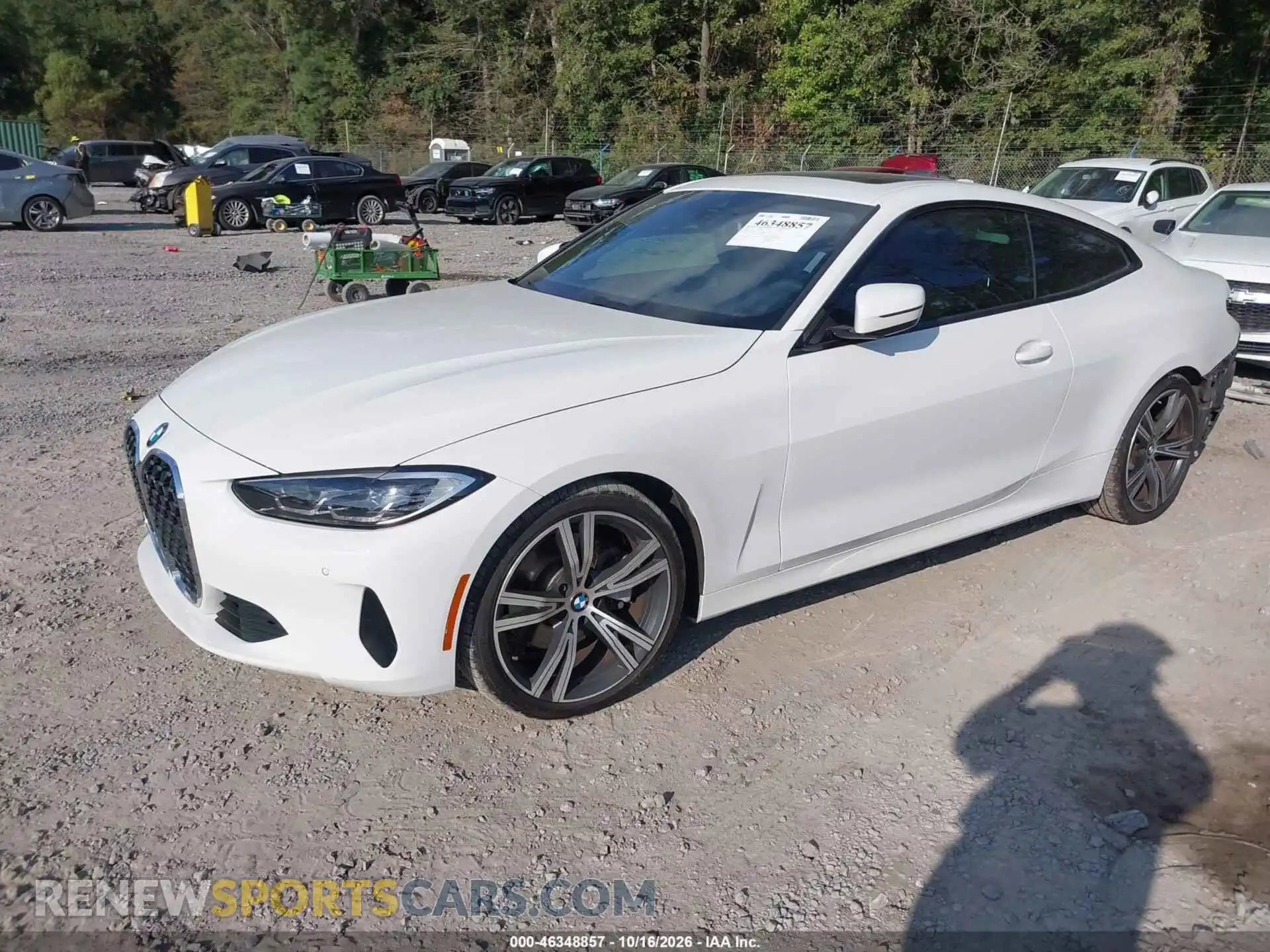 2 Photograph of a damaged car WBA53AP09MCF89191 BMW 430I 2021
