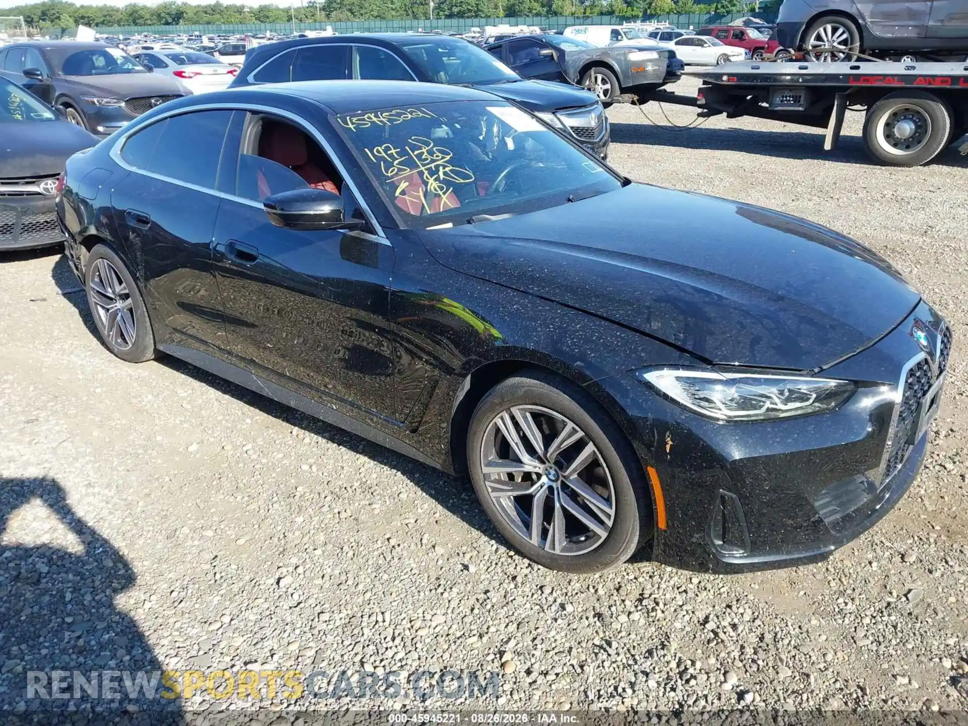 1 Фотография поврежденного автомобиля 000WBA63AV05NFM04 BMW 430I 2022
