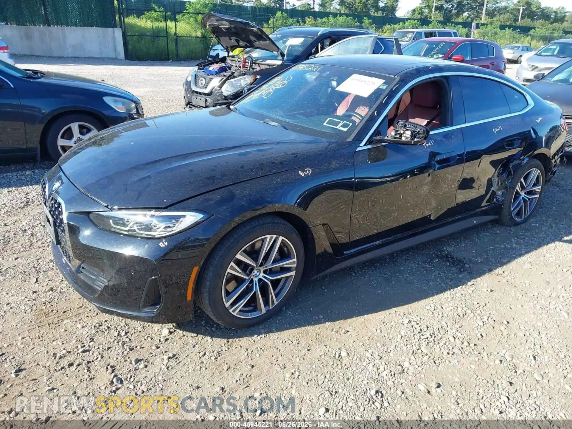 2 Фотография поврежденного автомобиля 000WBA63AV05NFM04 BMW 430I 2022