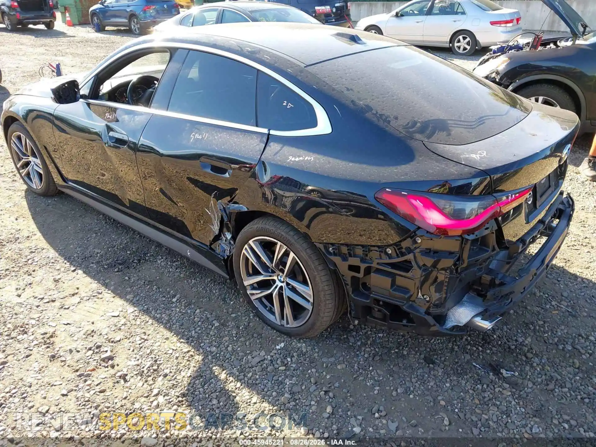 3 Фотография поврежденного автомобиля 000WBA63AV05NFM04 BMW 430I 2022