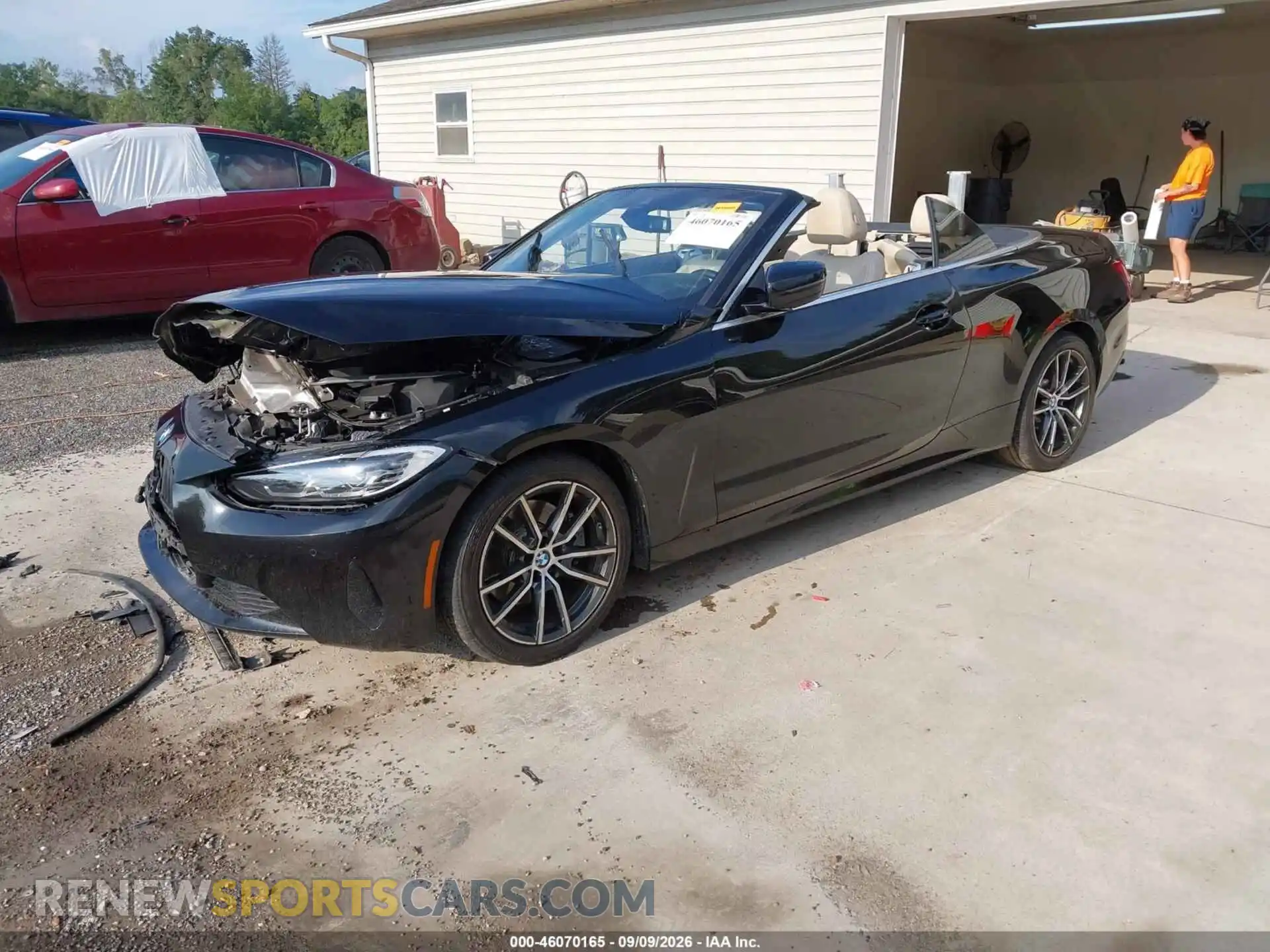 2 Photograph of a damaged car WBA43AT00NCL05852 BMW 430I 2022