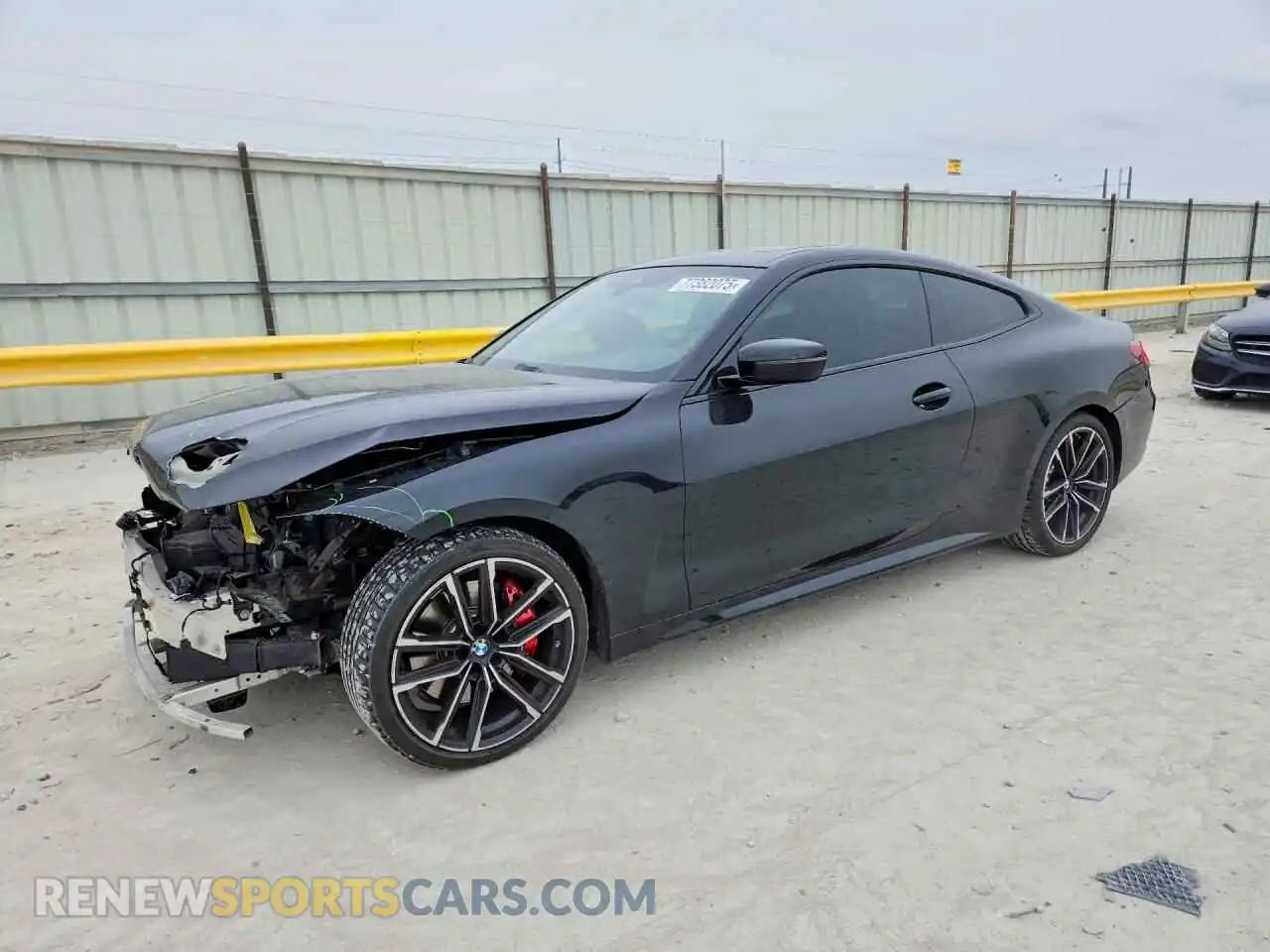 1 Photograph of a damaged car WBA53AP00NCK24414 BMW 430I 2022