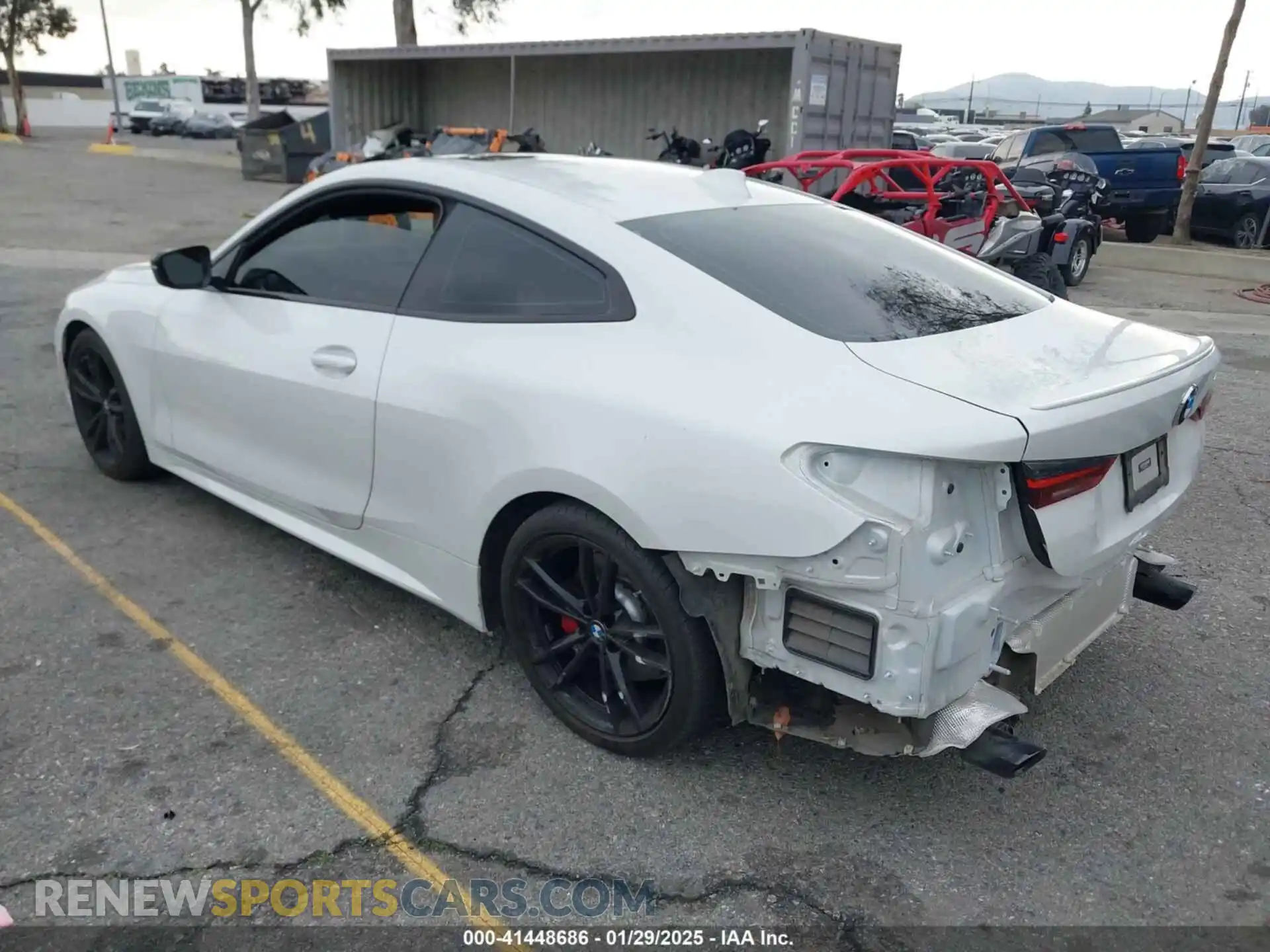 3 Photograph of a damaged car WBA53AP02NCK91287 BMW 430I 2022