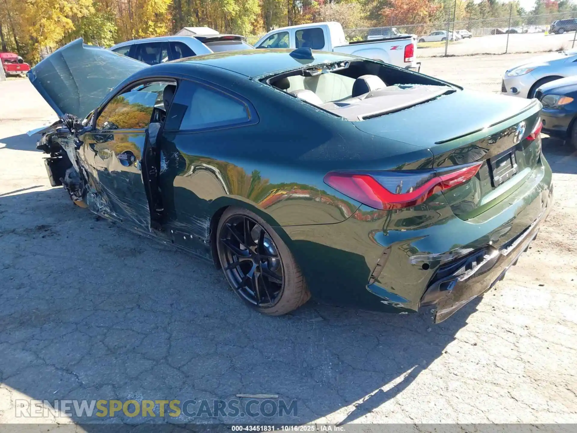 3 Photograph of a damaged car WBA73AP02NCH95124 BMW 430I 2022