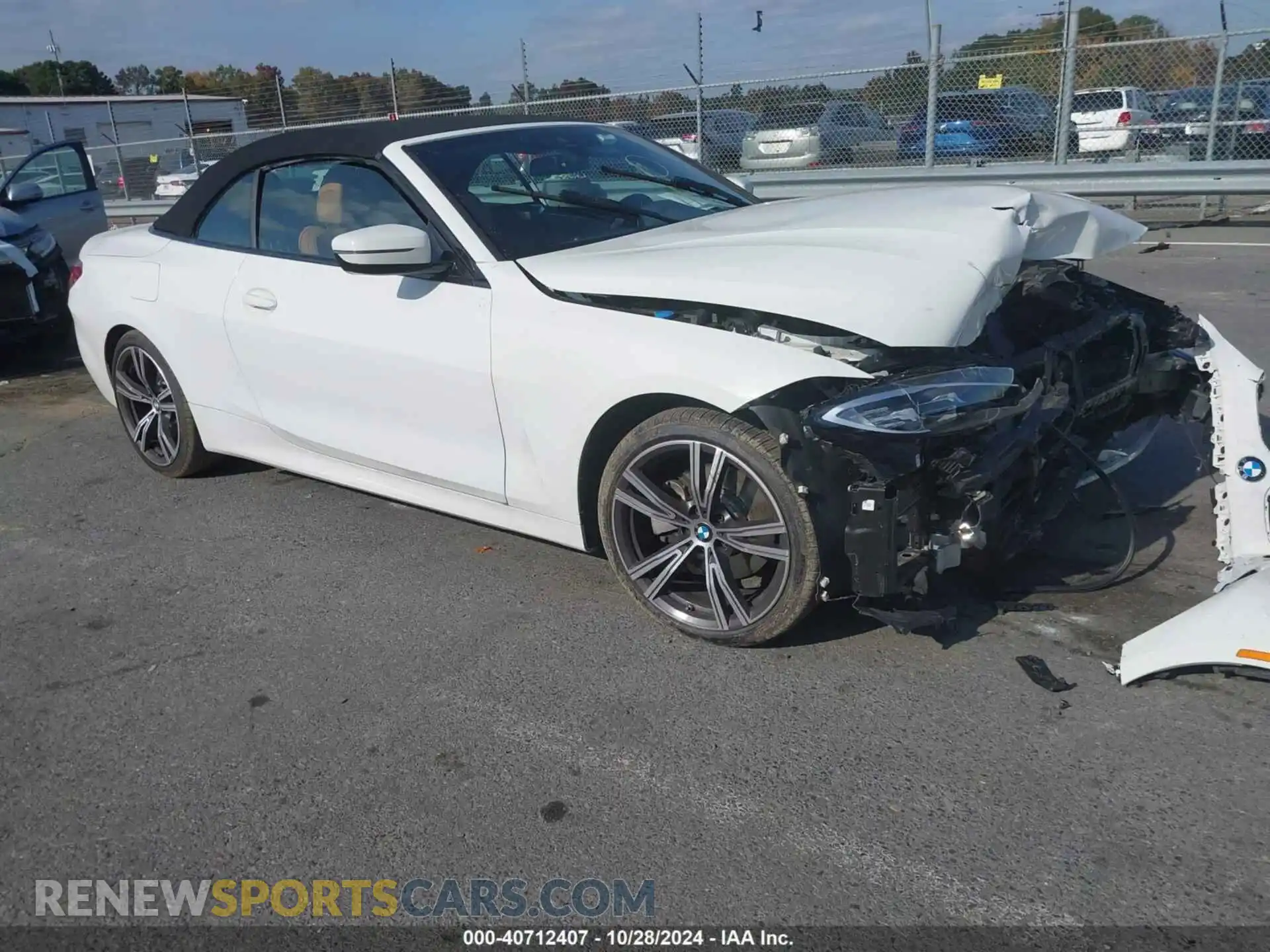 1 Photograph of a damaged car WBA23AT00PCM04200 BMW 430I 2023
