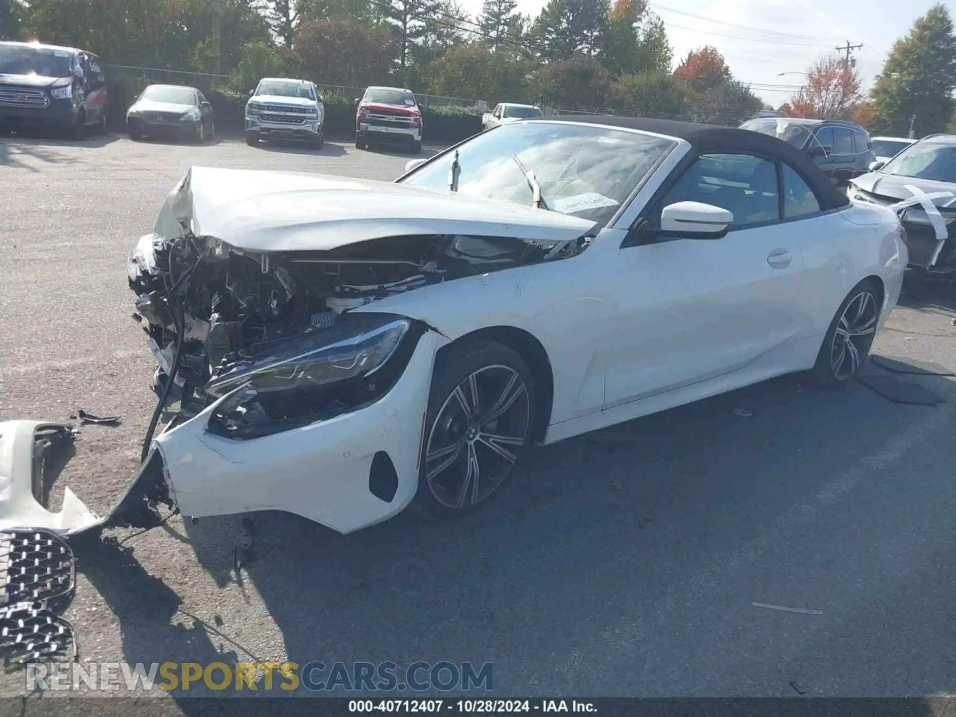 2 Photograph of a damaged car WBA23AT00PCM04200 BMW 430I 2023