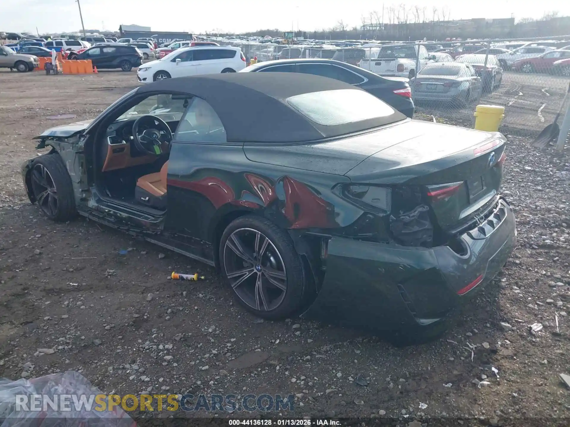 3 fotografías del automóvil dañado WBA23AT01PCL15137 BMW 430I 2023