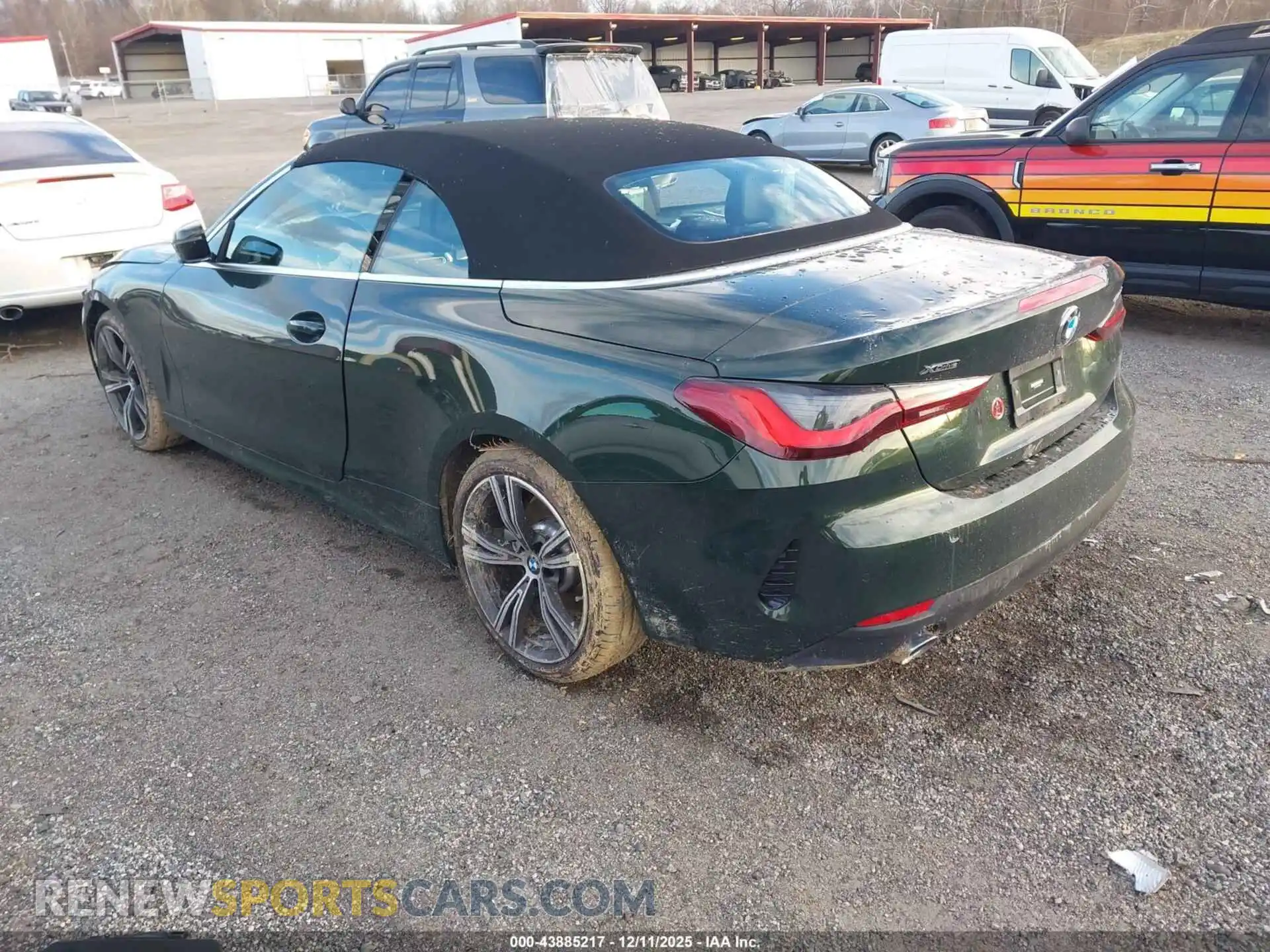 3 fotografías del automóvil dañado WBA43AT06PCL26031 BMW 430I 2023