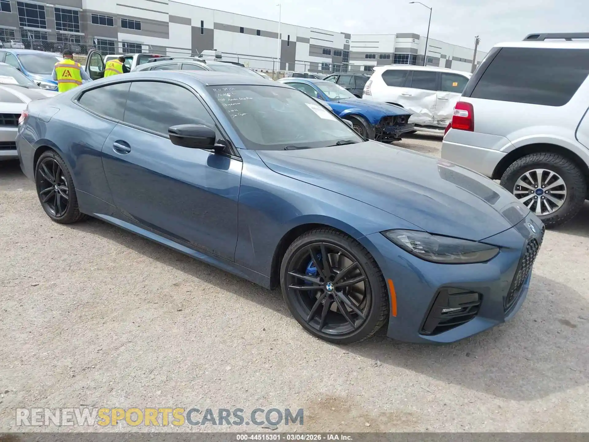 1 fotografías del automóvil dañado WBA53AP08PCL73642 BMW 430I 2023
