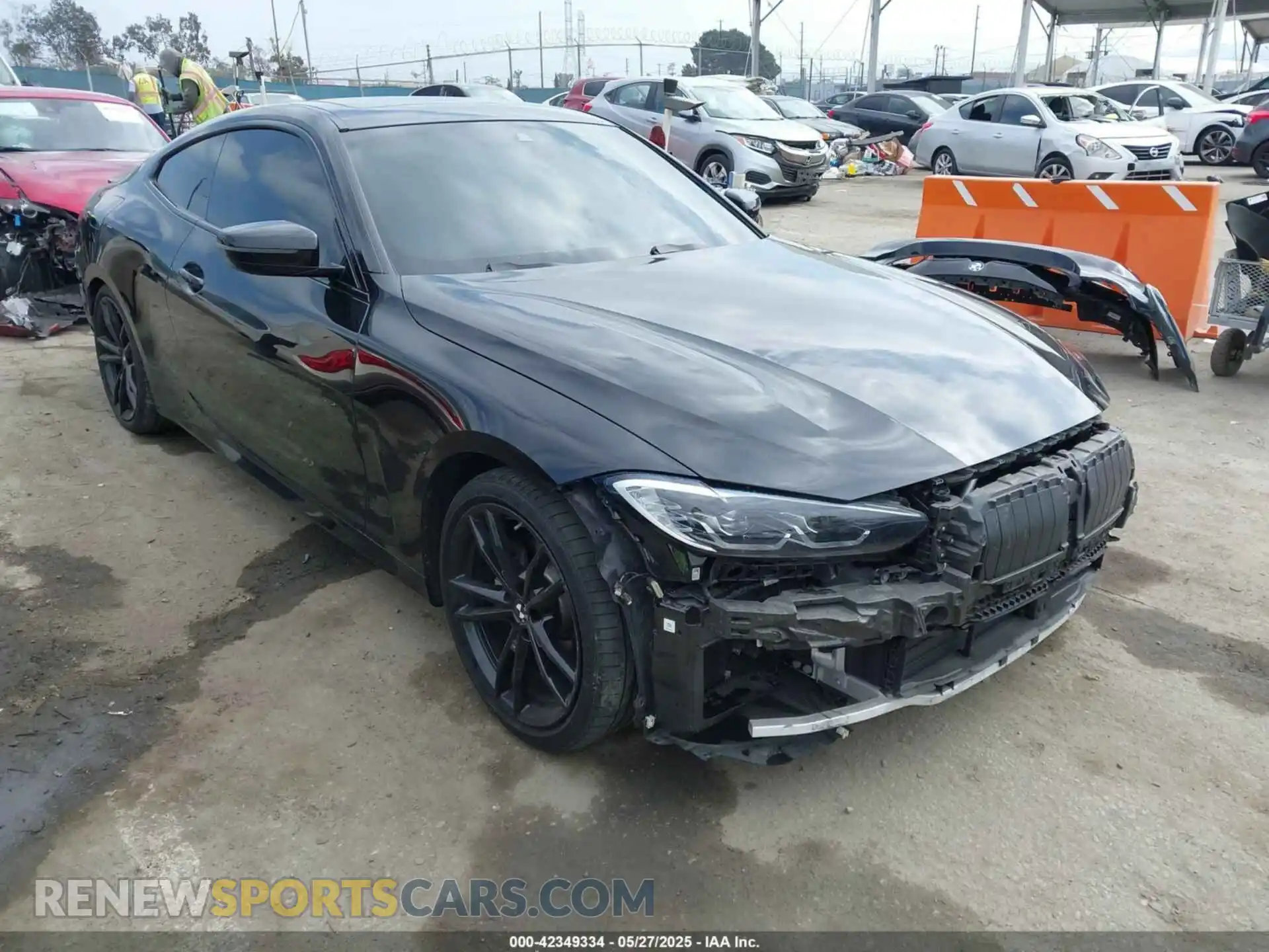1 Photograph of a damaged car WBA53AP08PCM96423 BMW 430I 2023
