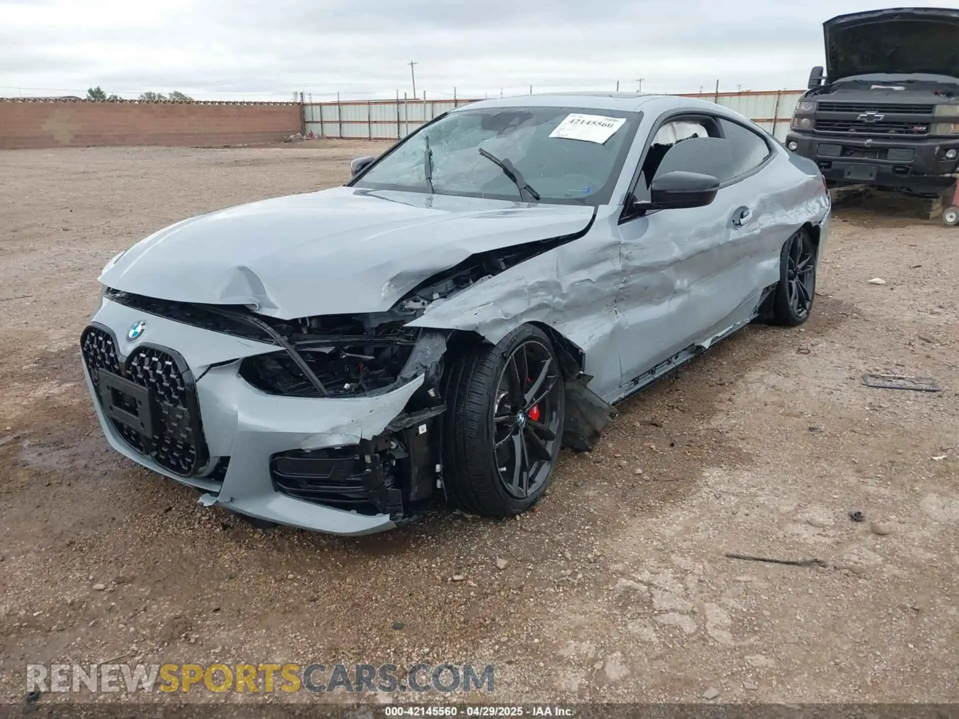 2 Photograph of a damaged car WBA73AP0XPCL78110 BMW 430I 2023