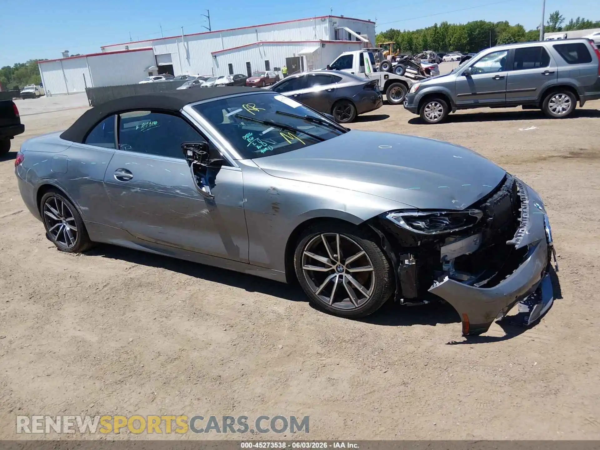 1 Photograph of a damaged car WBA23AT00RCR69307 BMW 430I 2024