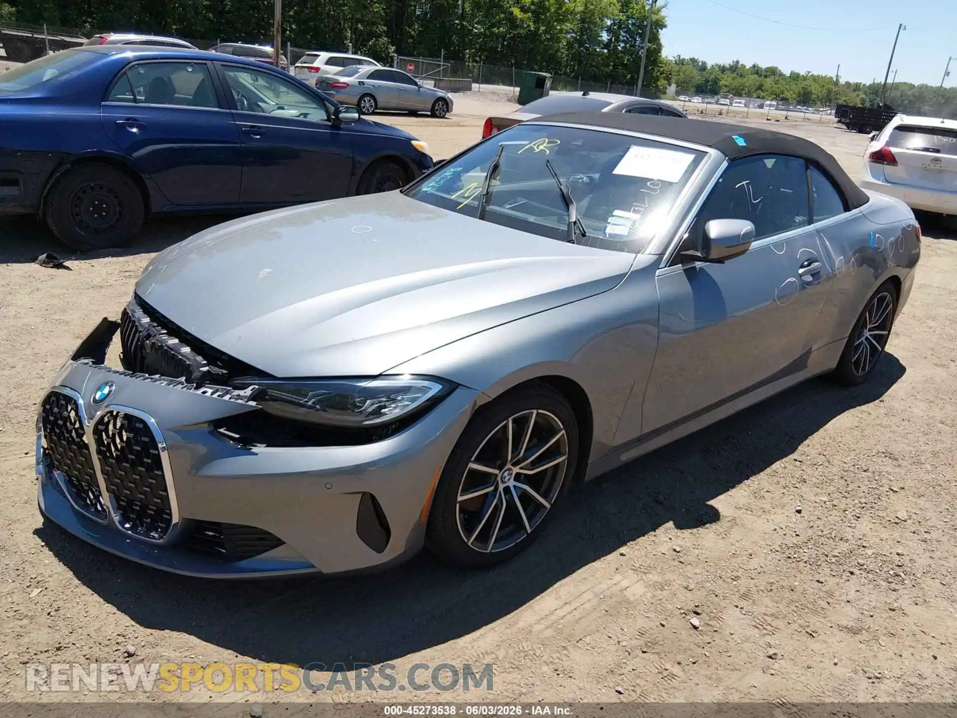 2 Photograph of a damaged car WBA23AT00RCR69307 BMW 430I 2024
